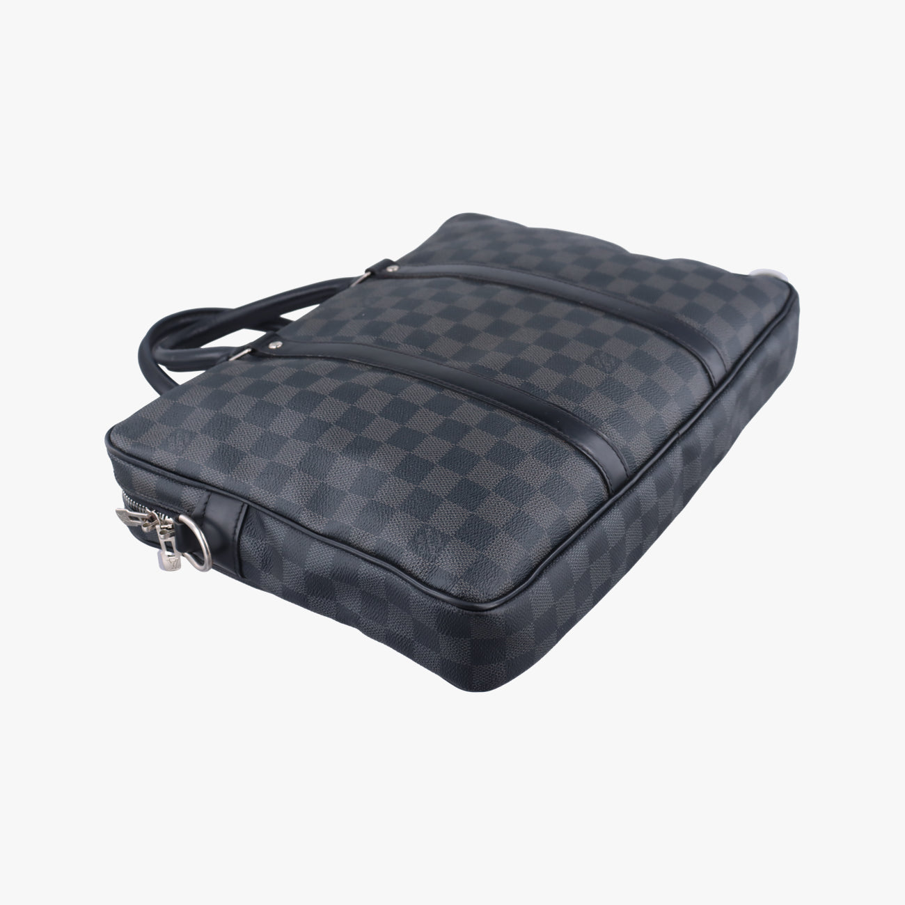 Porte Documents Voyage PM Noir Damier Graphite N41478 GI2147ポルト ドキュマン ヴォワヤージュ PM ノワール ダミエ グラフィット N41478 GI2147