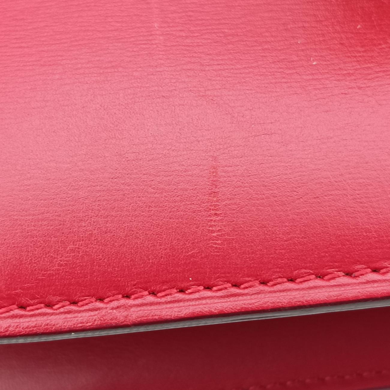 Classic Box Red Leather F-LA-2185クラシックボックス レッド レザー F-LA-2185