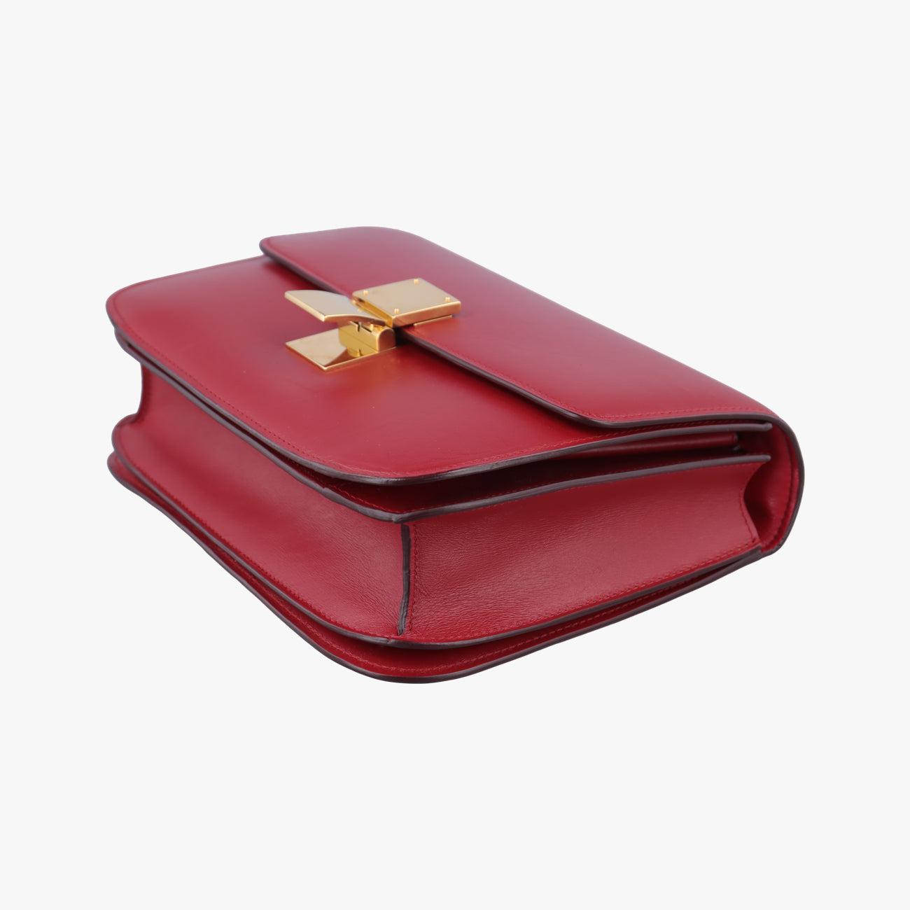 Classic Box Red Leather F-LA-2185クラシックボックス レッド レザー F-LA-2185