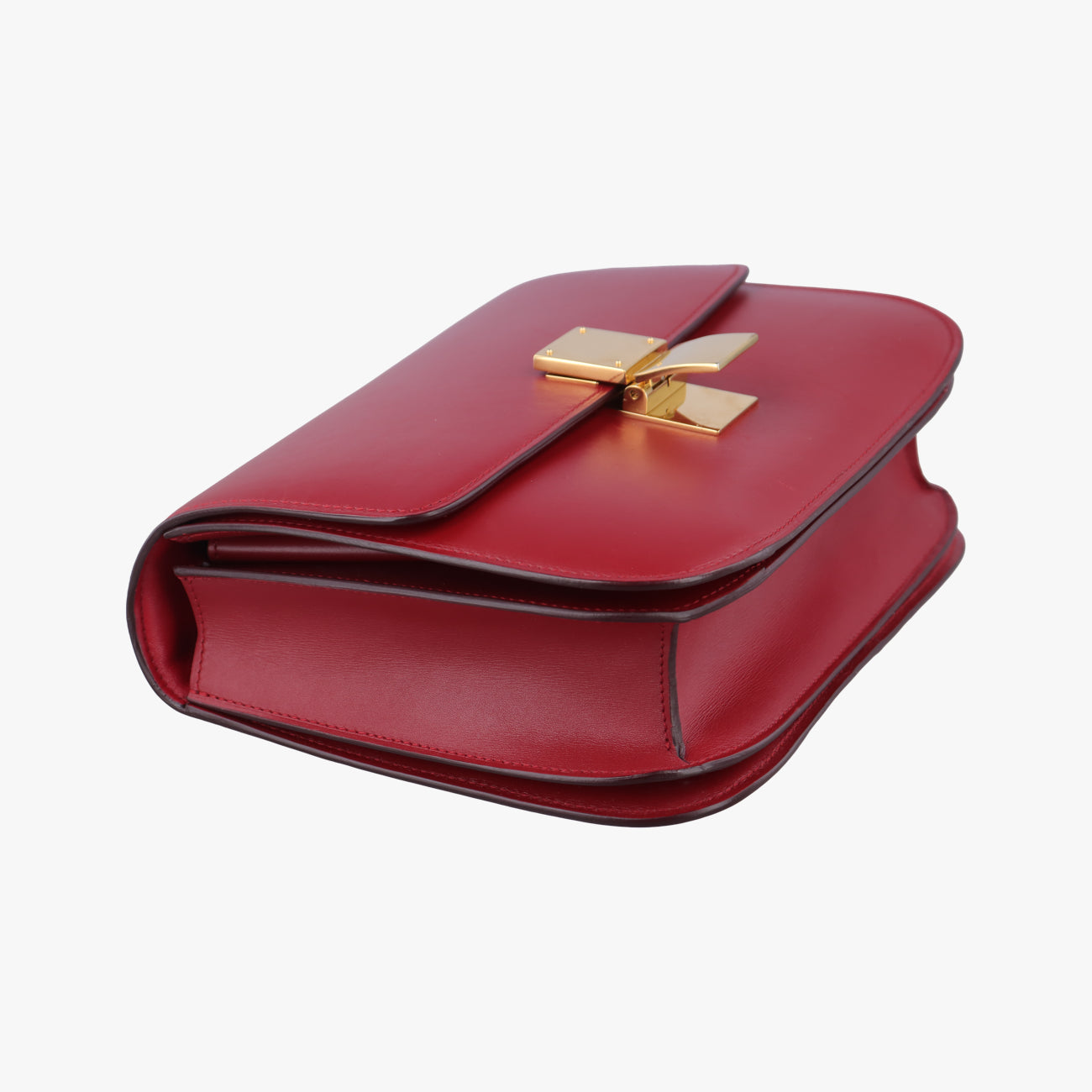 Classic Box Red Leather F-LA-2185クラシックボックス レッド レザー F-LA-2185