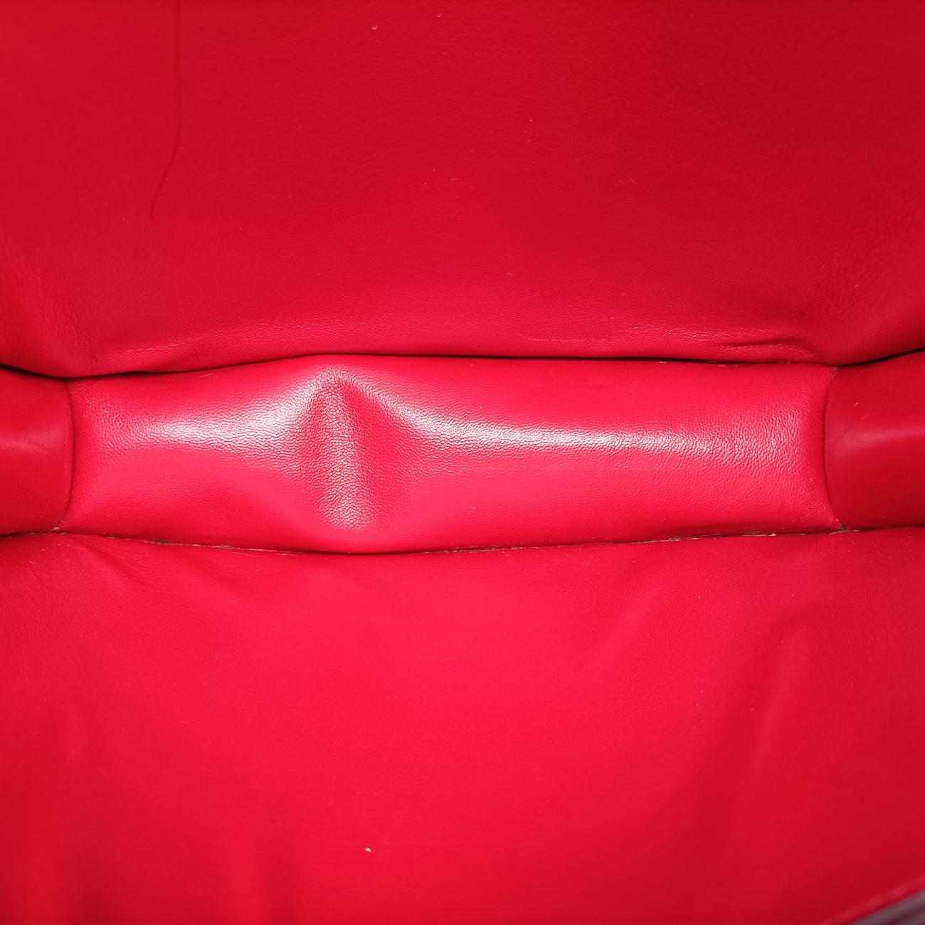 Classic Box Red Leather F-LA-2185クラシックボックス レッド レザー F-LA-2185