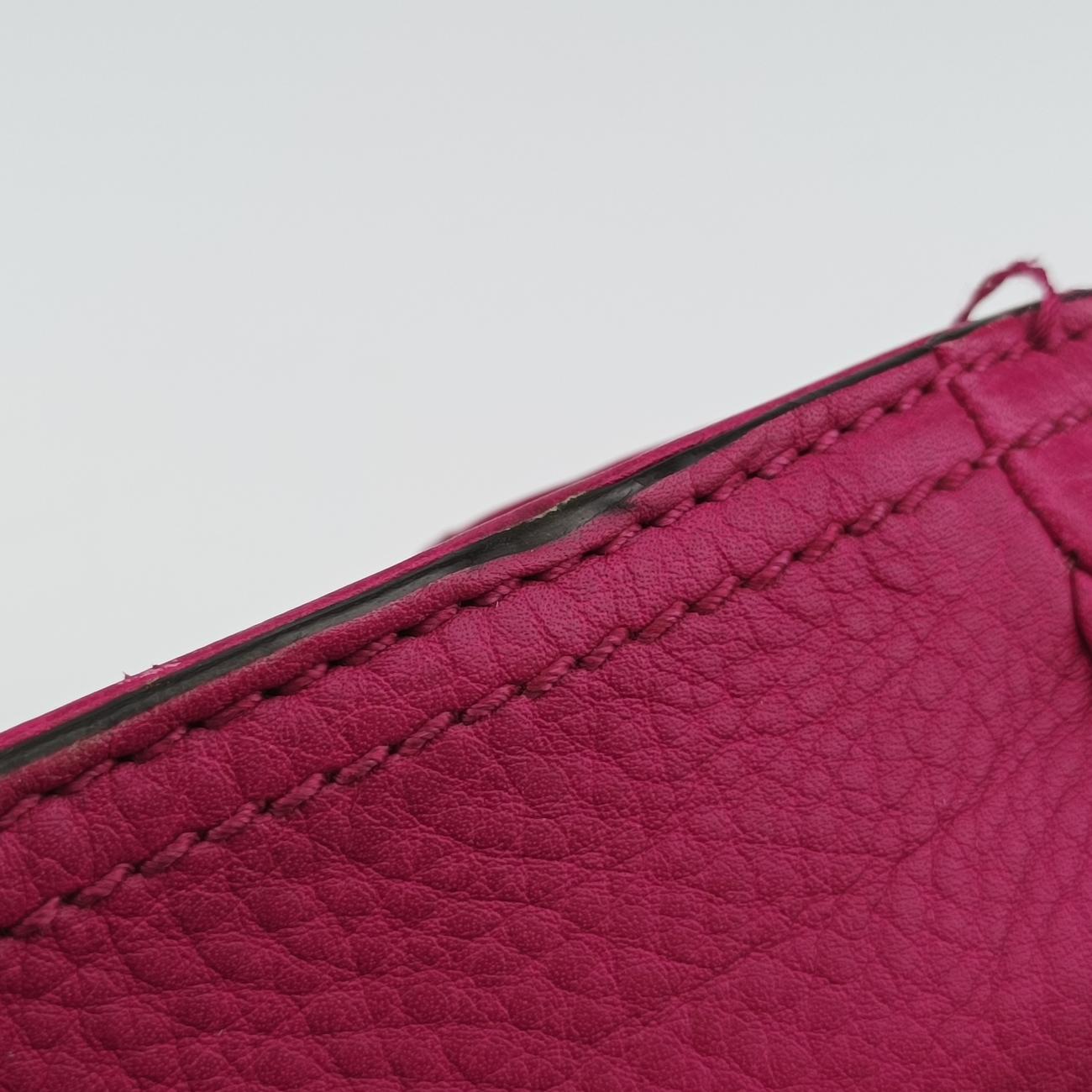 Bamboo Shopper Rose Leather 323660 A015700203バンブーショッパー ローズ レッド レザー 323660 A015700203