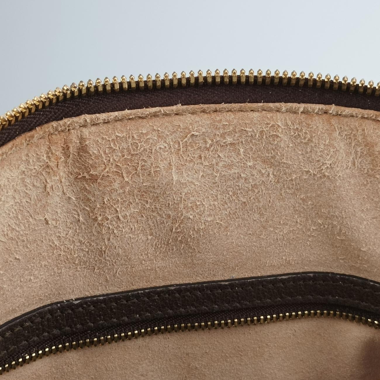 Ophidia brown×red×green PVC coated canvas 524533 C026126007オフィディア ブラウン×レッド×グリーン PVCコーティングキャンバス 524533 C026126007