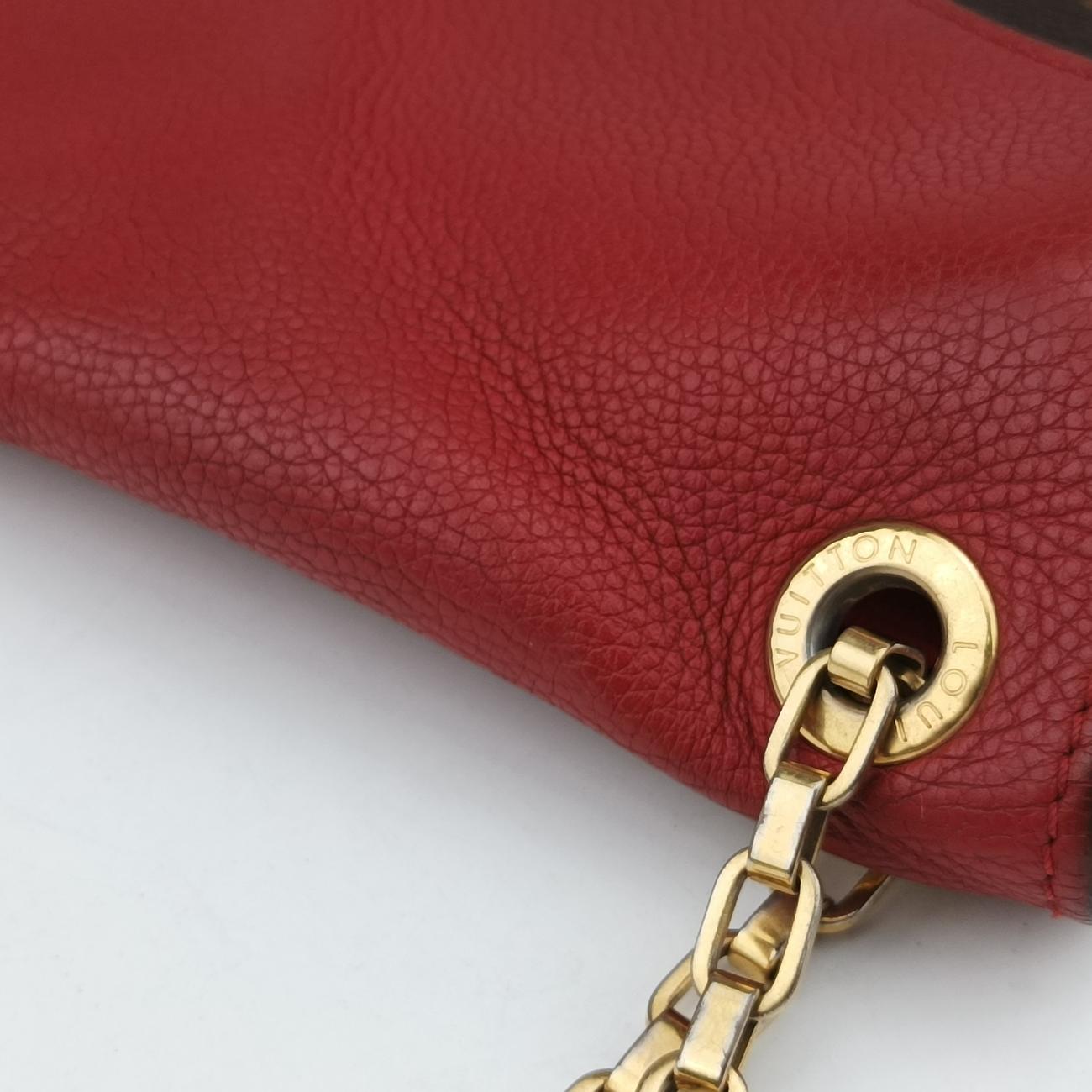 PALLAS Chain Brown×CERISE Monogram Canvas×calf leather M41201 CA2147パラス チェーン モノグラム/ブラウン系×スリーズ モノグラムキャンバス×カーフレザー M41201 CA2147