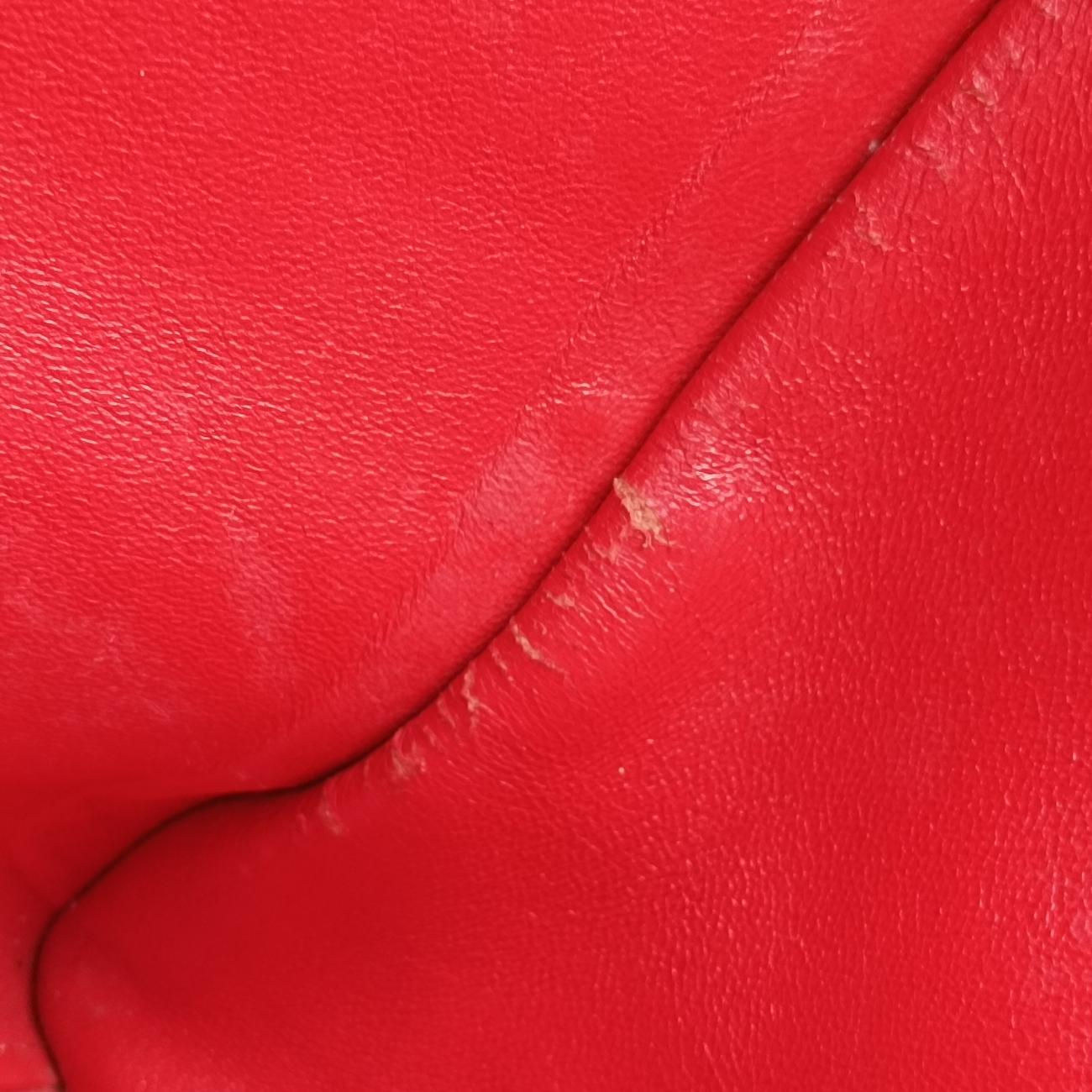 Trapèze orange Snakeskin × suede F-MP-0153トラペーズ オレンジ ヘビ革×スエード F-MP-0153