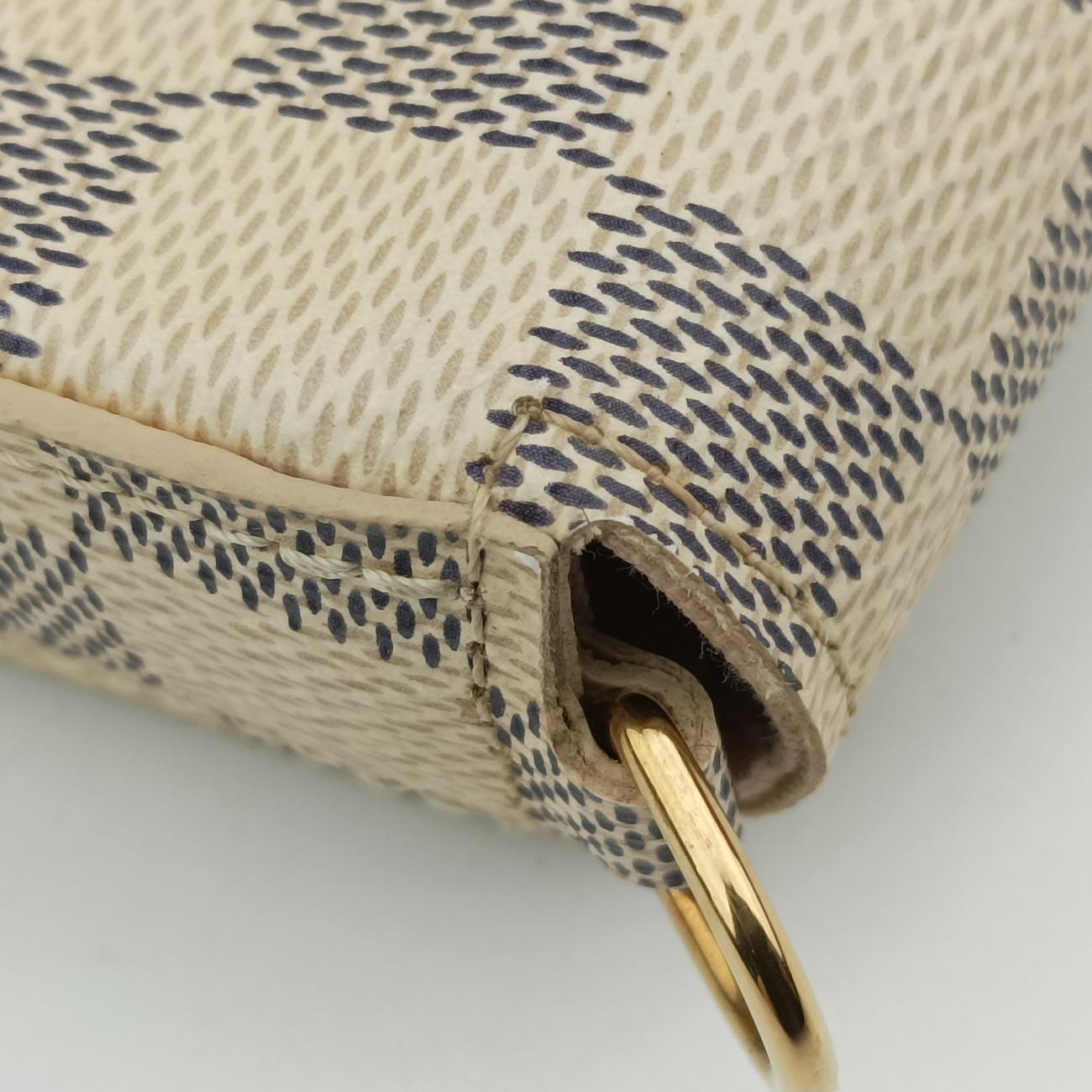 Pochette FéLICIE Azur Damier Canvas N63106 MI0138ポシェットフェリシー アズール ダミエキャンバス N63106 MI0138