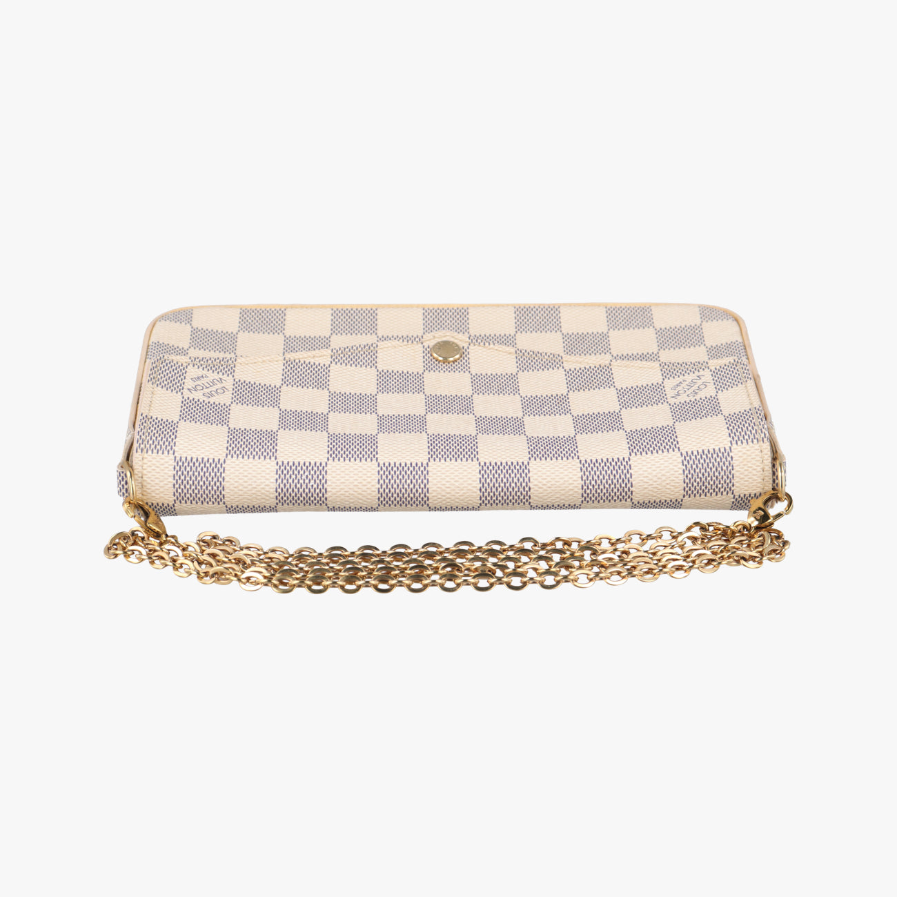 Pochette FéLICIE Azur Damier Canvas N63106 MI0138ポシェットフェリシー アズール ダミエキャンバス N63106 MI0138