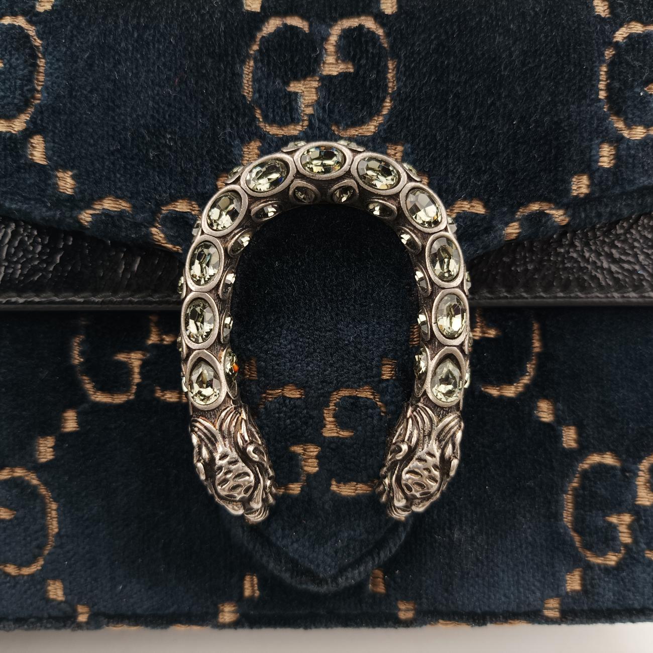 Dionysus Navy×Black velour 476432 ディオニュソス ネイビー×ブラック ベロア 476432