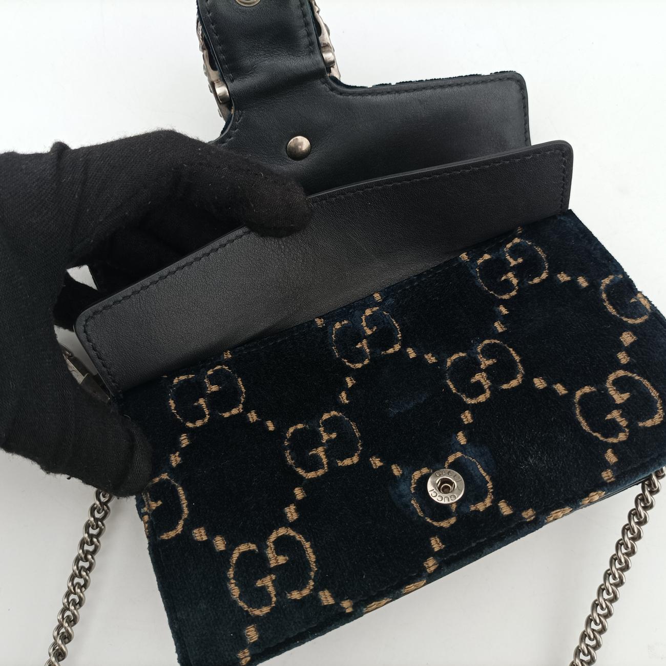 Dionysus Navy×Black velour 476432 ディオニュソス ネイビー×ブラック ベロア 476432