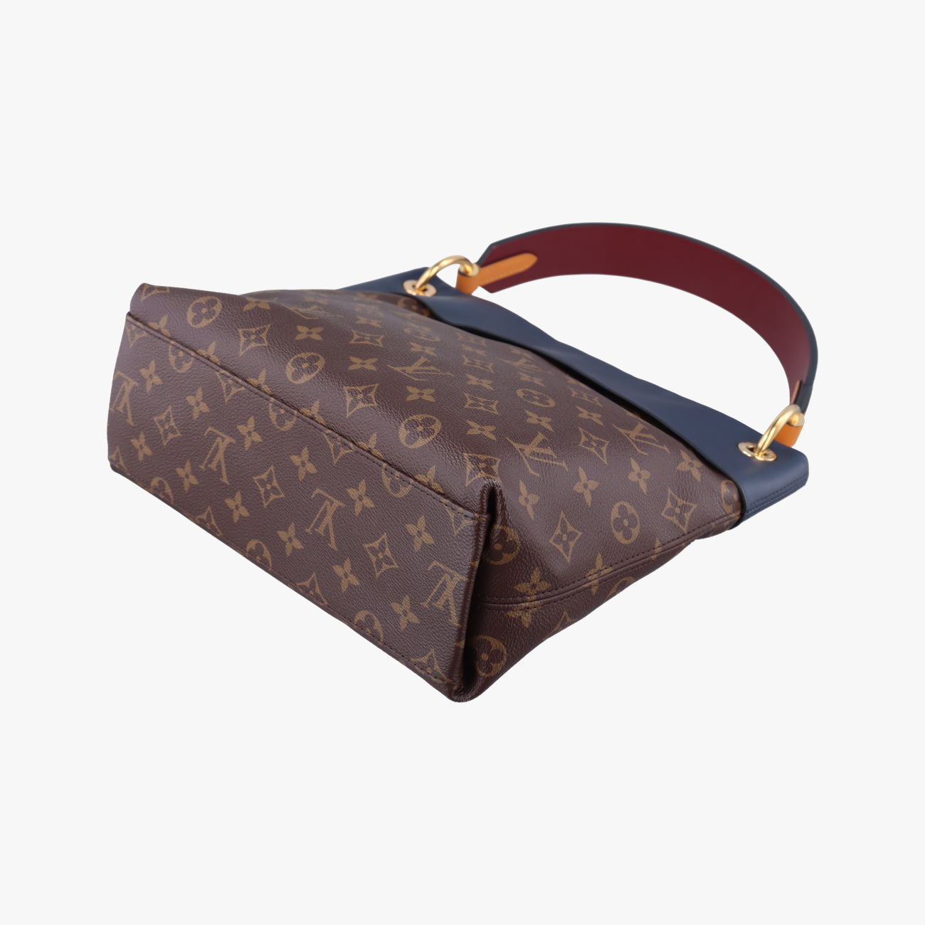 Tuileries Bezas Brown×Navy Monogram Canvas×calf leather M43154 CA4197テュイルリーブザス モノグラム/ブラウン系×ネイビー モノグラムキャンバス×カーフレザー M43154 CA4197