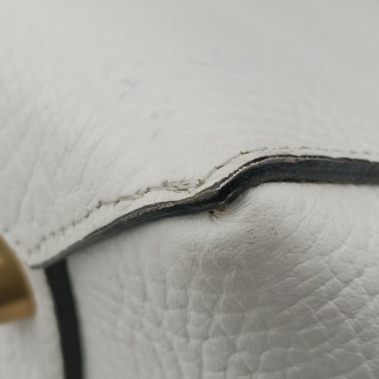 Belt mini Black×White Leather U-GA-0145ベルト ミニ ブラウン×ホワイト レザー U-GA-0145