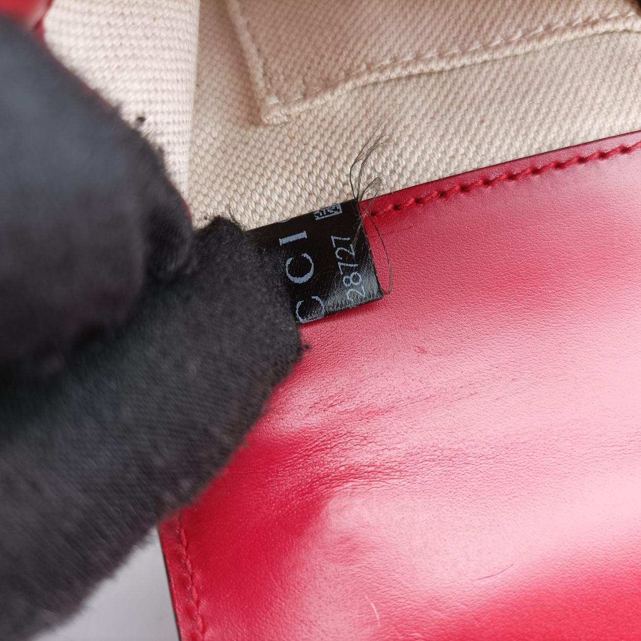 GG Marmont Red Leather 431384 E019728727GGマーモント レッド レザー 431384 E019728727