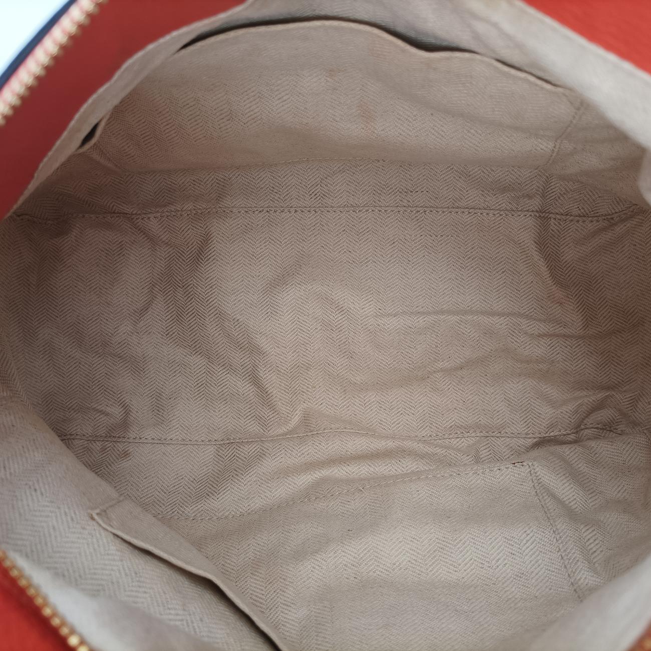 Puzzle Bag Medium orange×Multicolour Leather 061710パズルバッグ ミディアム オレンジ×マルチカラー レザー 061710