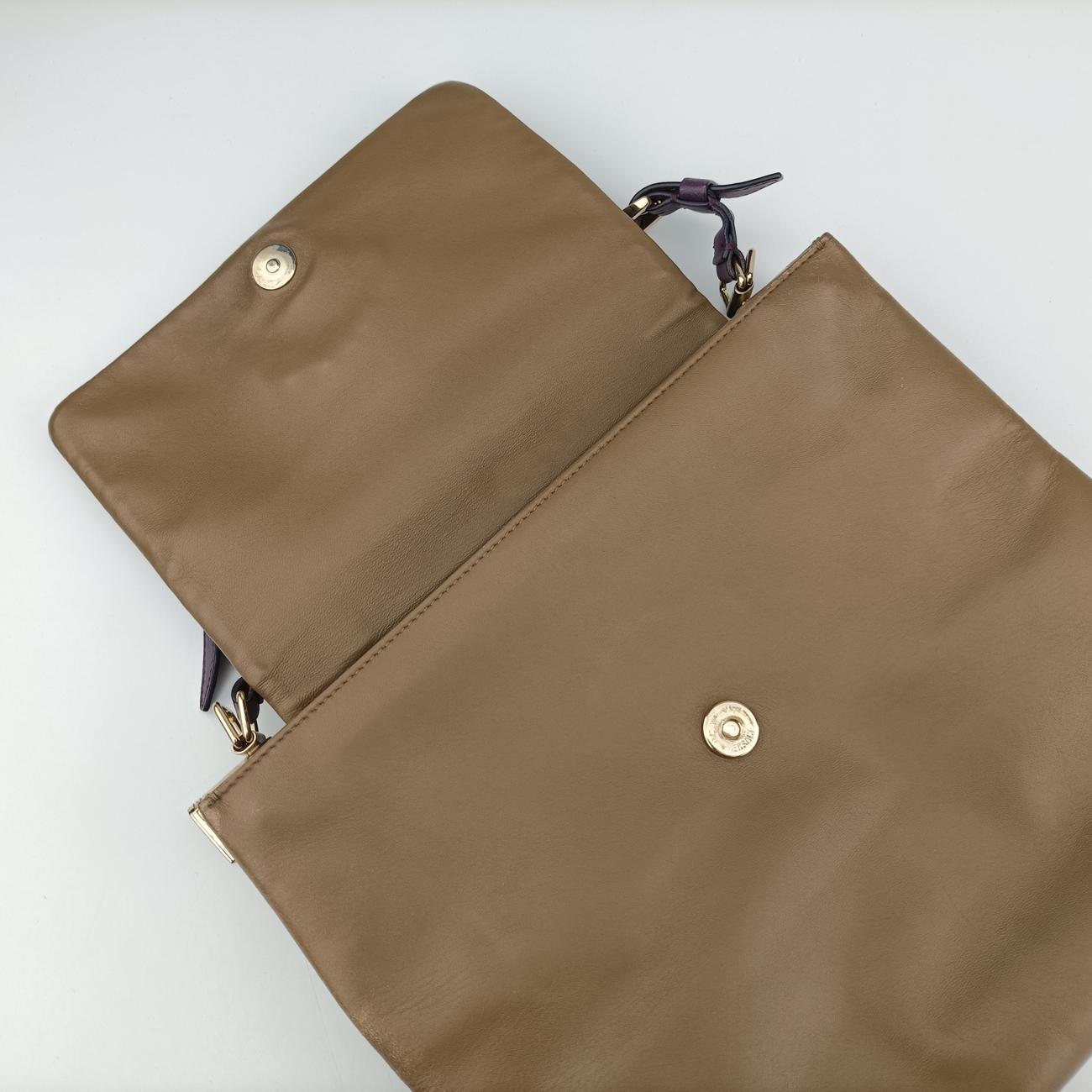 La Medusa Beige x Green x Purple Leather CLG 264 076 360 176ラ メデューサ ベージュ×グリーン×パープル レザー CLG 264 076 360 176