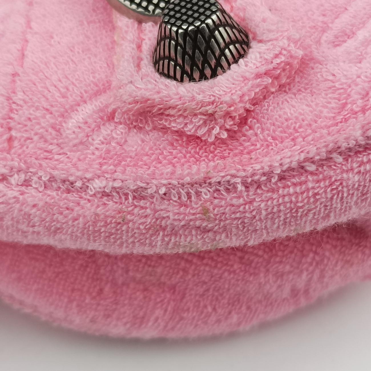 Le Cagole Pink Pile Fabric 671309.5812.O.493076ルカゴール ピンク パイルファブリック 671309.5812.O.493076