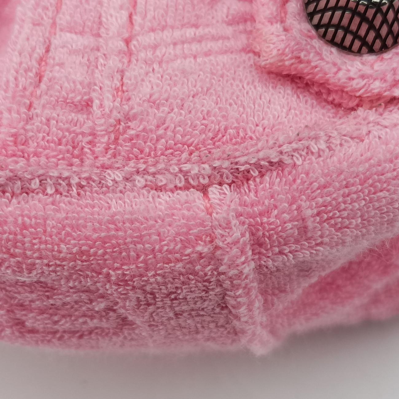 Le Cagole Pink Pile Fabric 671309.5812.O.493076ルカゴール ピンク パイルファブリック 671309.5812.O.493076