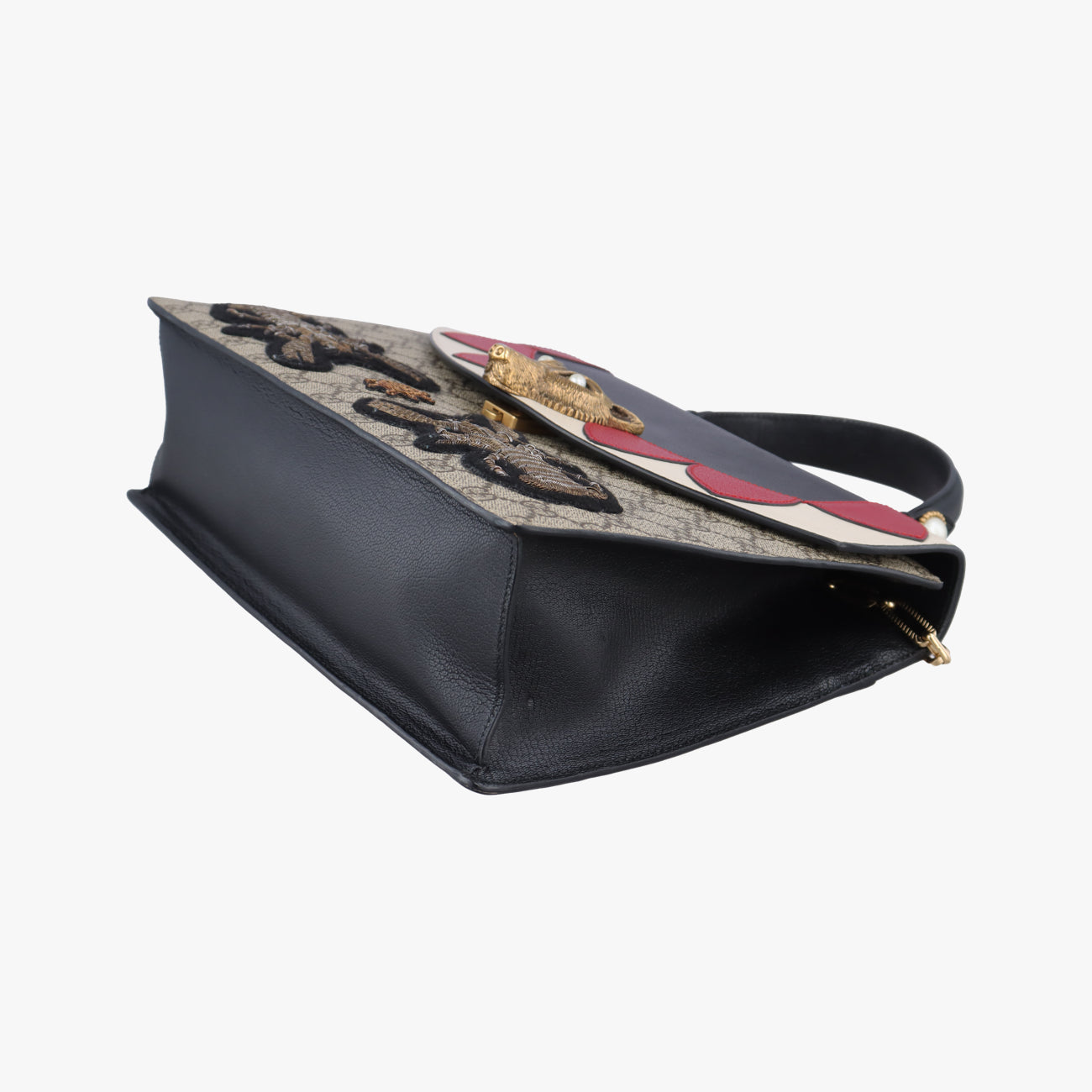 GG Supreme Fox Beige×Multicolour PVC coated canvas×Leather 466432 A023046003GG スプリームフォックス ベージュ×マルチカラー PVCコーティングキャンバス×レザー 466432 A023046003