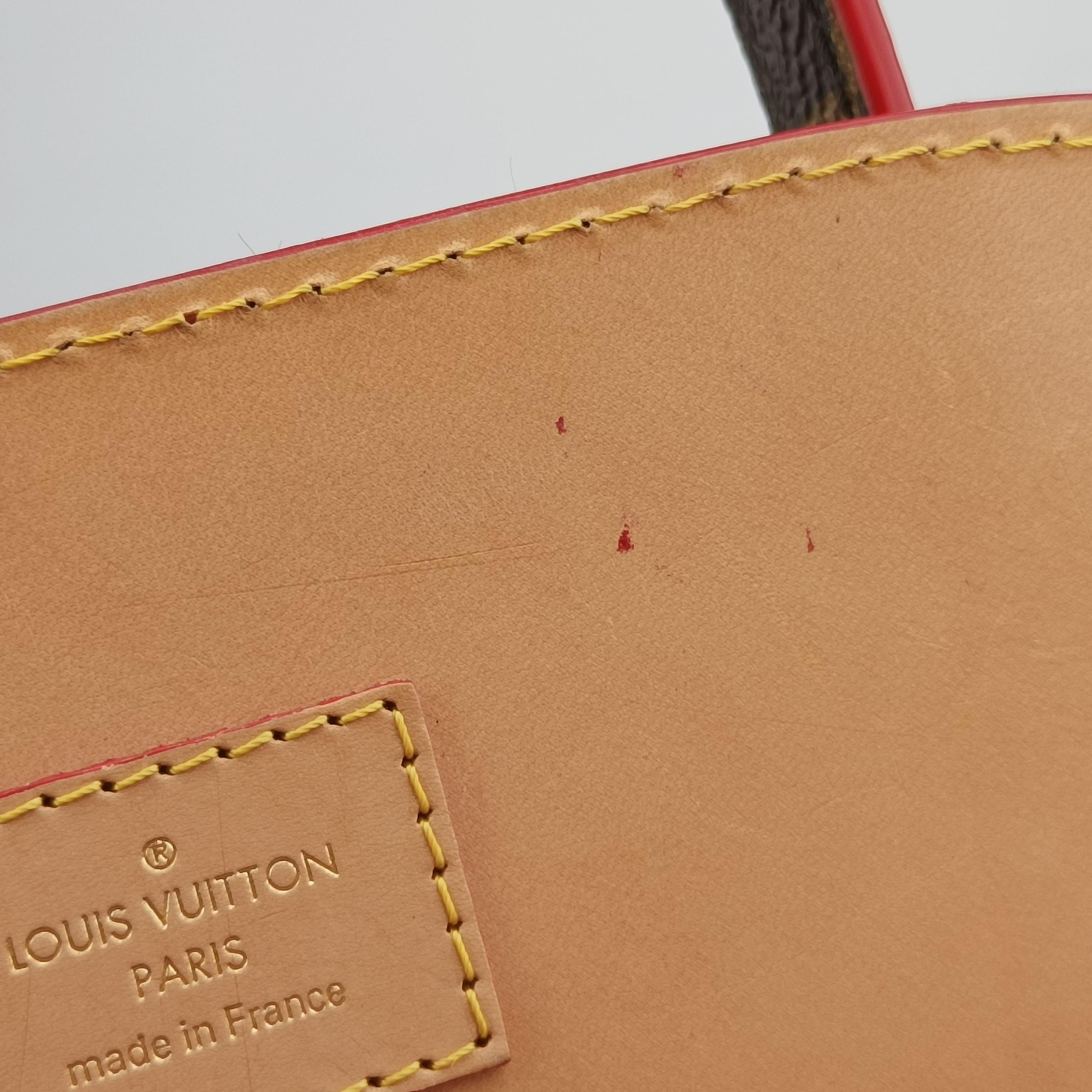 Monogram Studs Icono Brown×red×beige Monogram Canvas×calf leather×ponyhair M41234 DR4154モノグラム スタッズ アイコノ モノグラム/ブラウン系×レッド×ベージュ モノグラムキャンバス×カーフレザー ×ハラコ M41234 DR4154