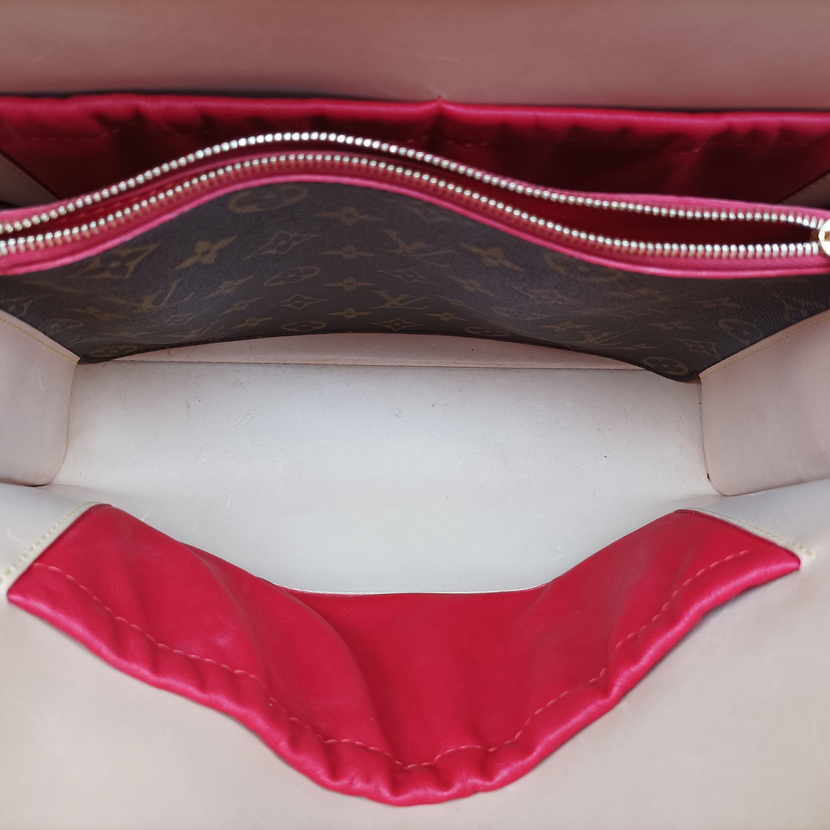 Monogram Studs Icono Brown×red×beige Monogram Canvas×calf leather×ponyhair M41234 DR4154モノグラム スタッズ アイコノ モノグラム/ブラウン系×レッド×ベージュ モノグラムキャンバス×カーフレザー ×ハラコ M41234 DR4154