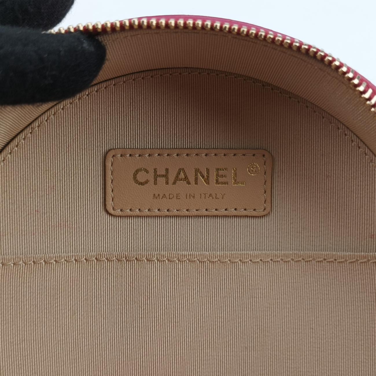 Round As Earth Rose lambskin A91946 25094585ココマーク ラウンド ローズ レッド ラムスキン A91946 25094585