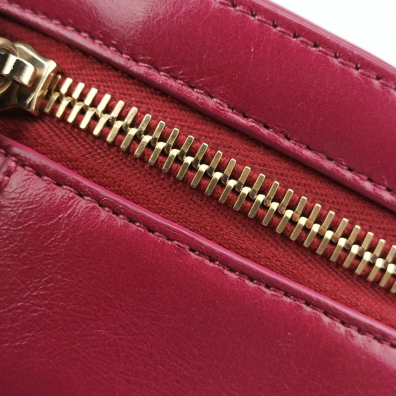 Round As Earth Rose lambskin A91946 25094585ココマーク ラウンド ローズ レッド ラムスキン A91946 25094585