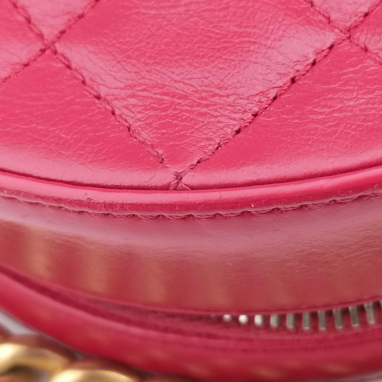 Round As Earth Rose lambskin A91946 25094564ココマーク ラウンド ローズ レッド ラムスキン A91946 25094564