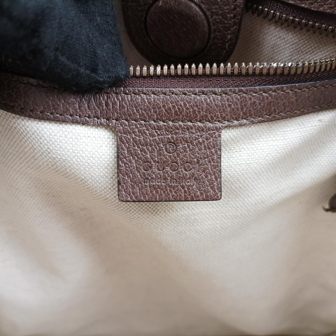 GG Supreme Sherry Line Brown×Multicolour PVC coated canvas 493610 H021891115GGスプリーム シェリーライン ブラウン×マルチカラー PVCコーティングキャンバス 493610 H021891115