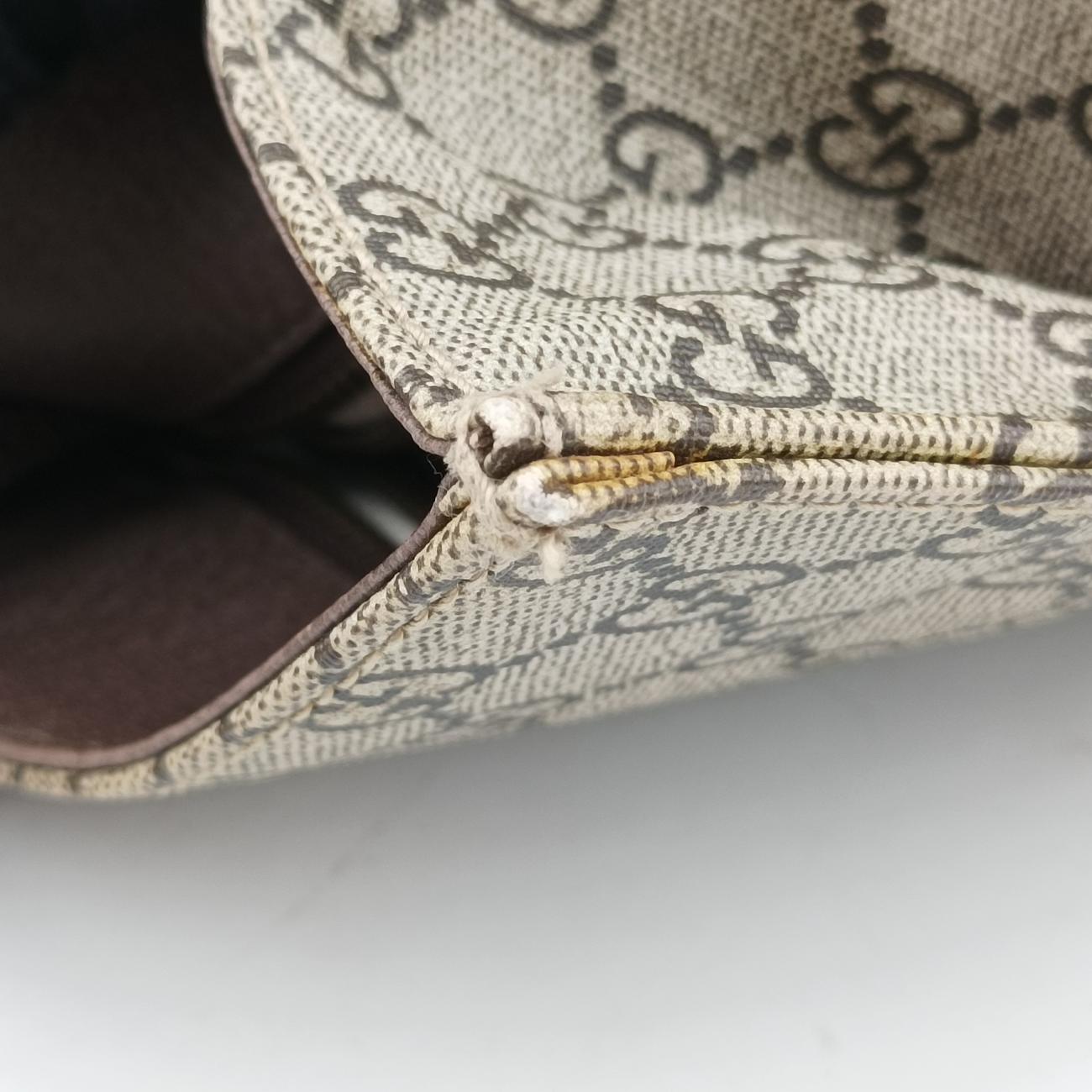 GG Supreme Sherry Line Brown×Multicolour PVC coated canvas 493610 H021891115GGスプリーム シェリーライン ブラウン×マルチカラー PVCコーティングキャンバス 493610 H021891115