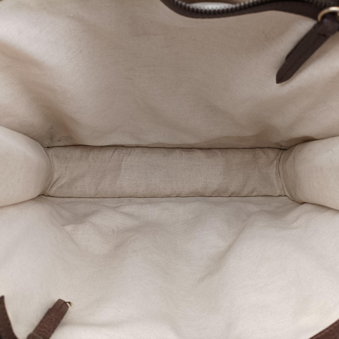 GG Supreme Sherry Line Brown×Multicolour PVC coated canvas 493610 H021891115GGスプリーム シェリーライン ブラウン×マルチカラー PVCコーティングキャンバス 493610 H021891115