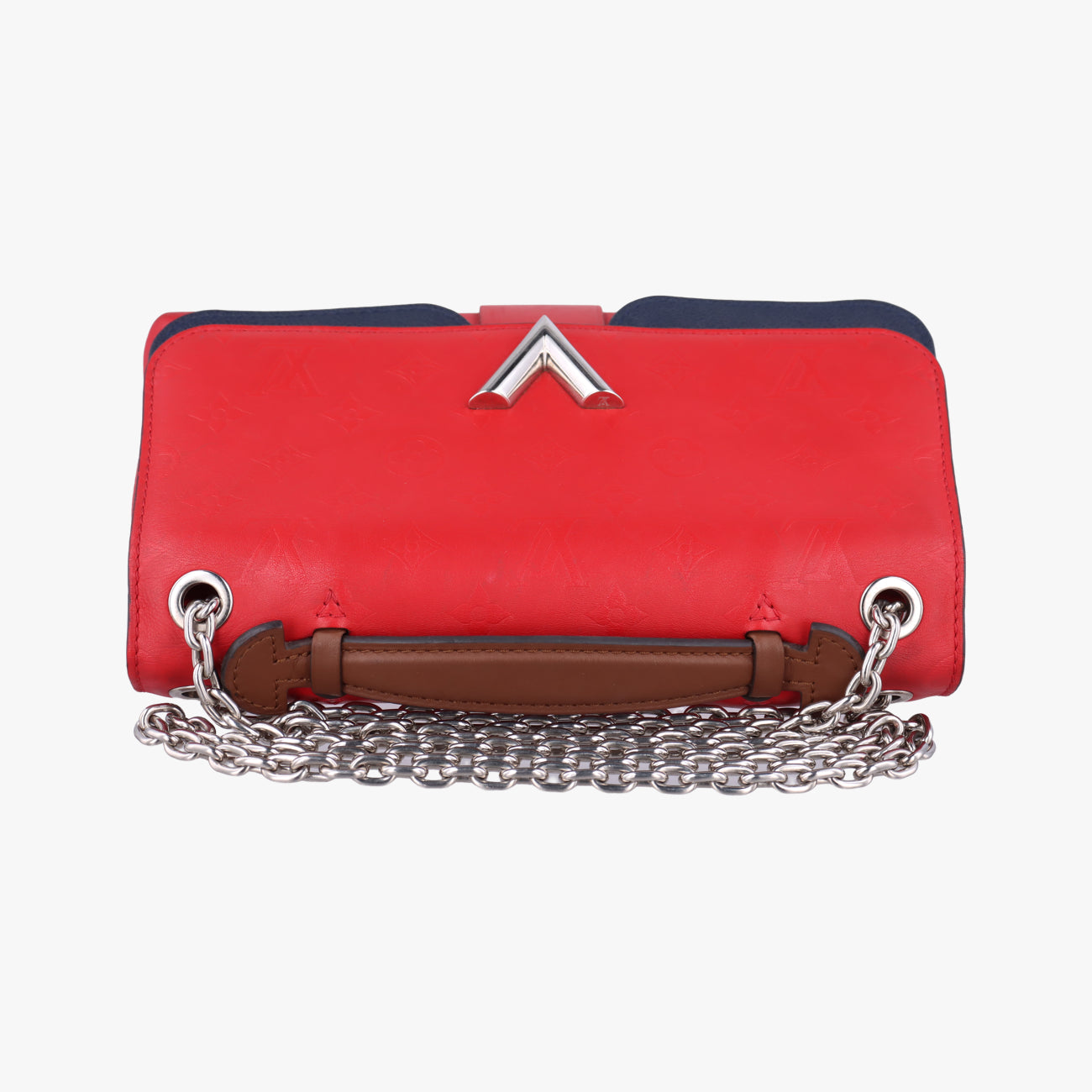 Very Chain ruby×blue Leather AH1117ヴェリーチェーン ルビー×ブルー レザー AH1117