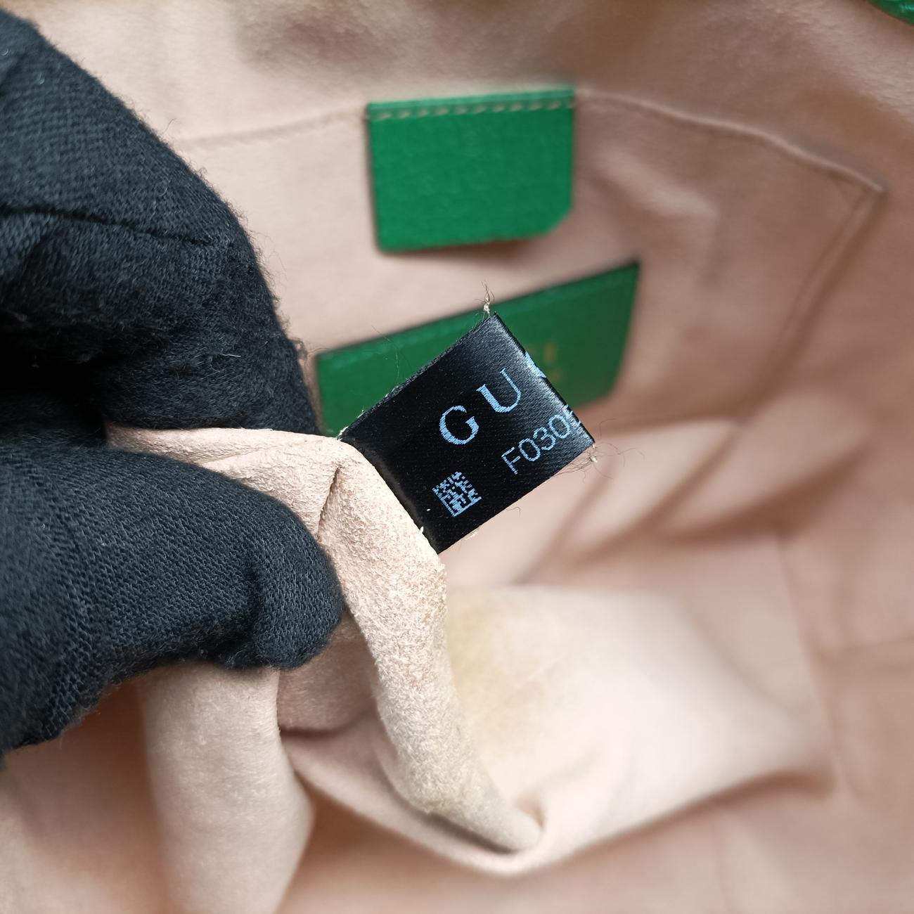 Ophidia Beige×Green×Multicolour PVC coated canvas 547551 F030575041オフィディア ベージュ×グリーン×マルチカラー PVCコーティングキャンバス 547551 F030575041