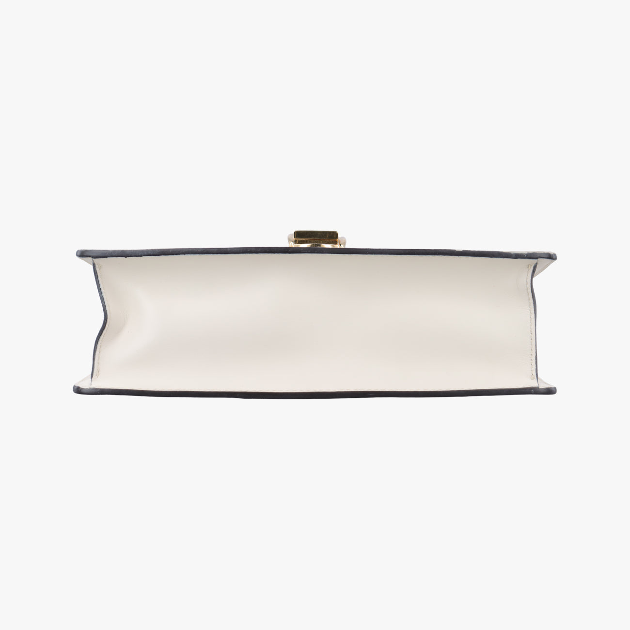 Sylvie white× black× red Leather 421882 I022123214シルヴィ ホワイト×ブラック×レッド レザー 421882 I022123214