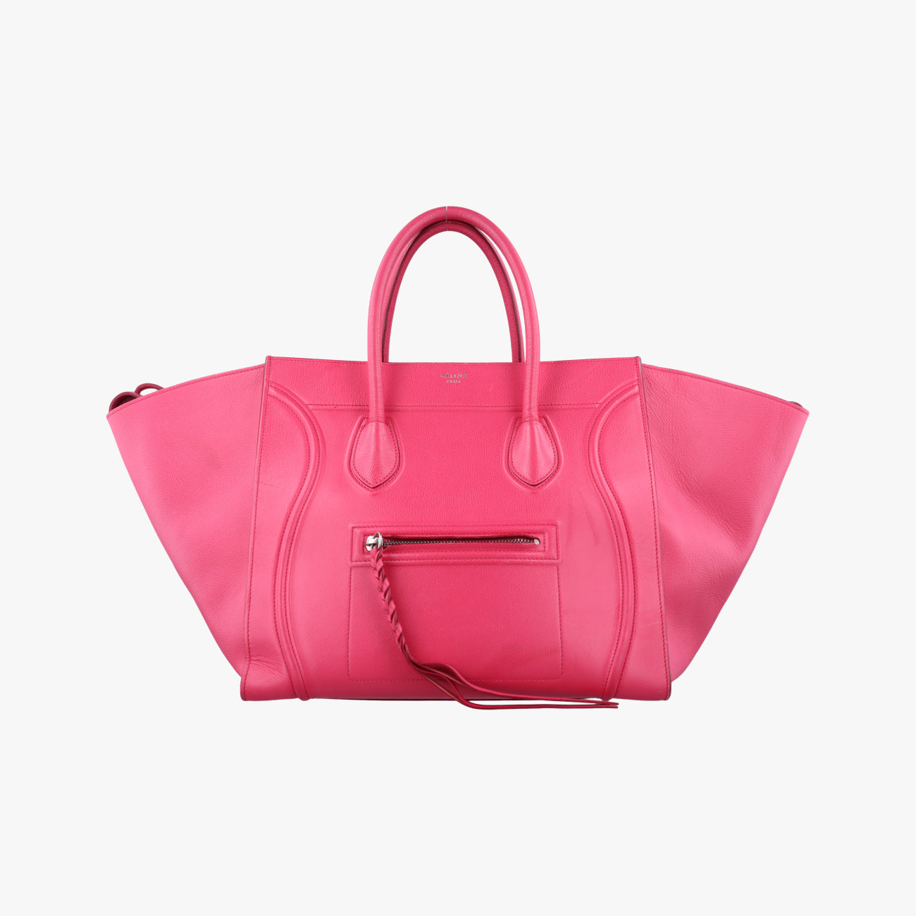 Luggage Small Square Phantom Rose Leather F-LA-0144ラゲージスモールスクエアファントム ローズ レッド レザー F-LA-0144