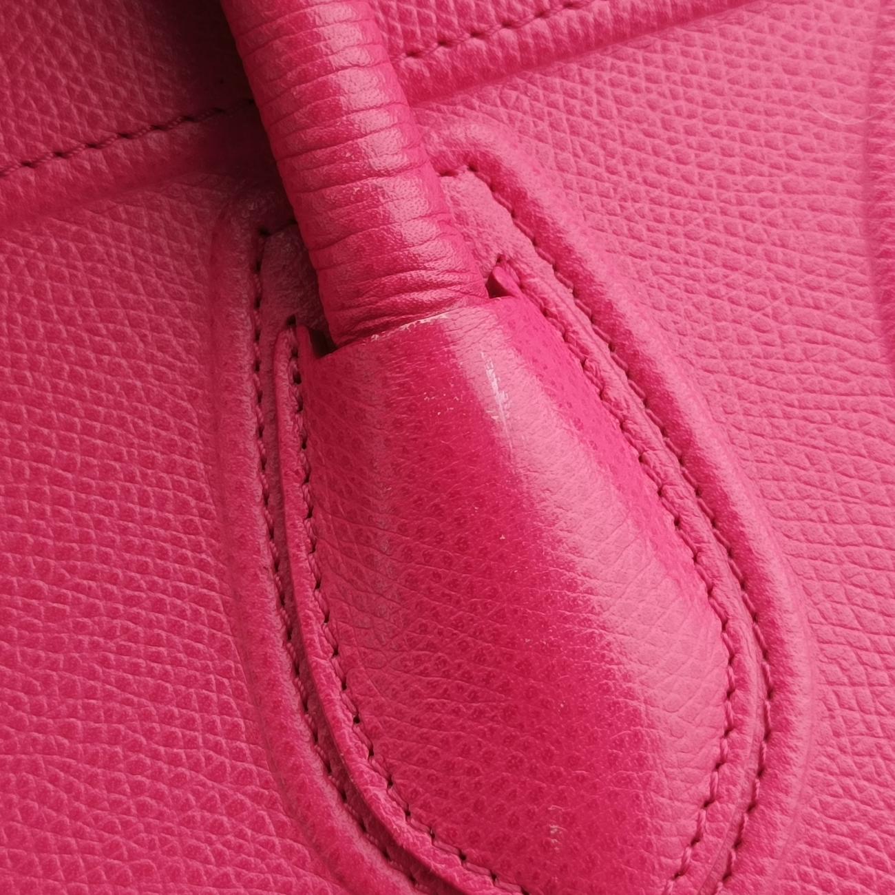 Luggage Small Square Phantom Rose Leather F-LA-0144ラゲージスモールスクエアファントム ローズ レッド レザー F-LA-0144