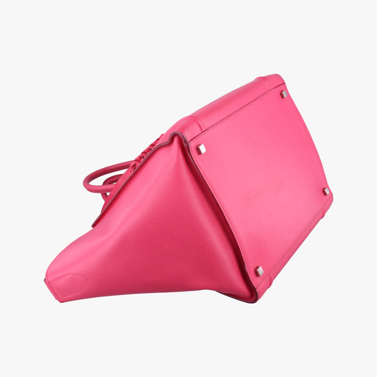 Luggage Small Square Phantom Rose Leather F-LA-0144ラゲージスモールスクエアファントム ローズ レッド レザー F-LA-0144