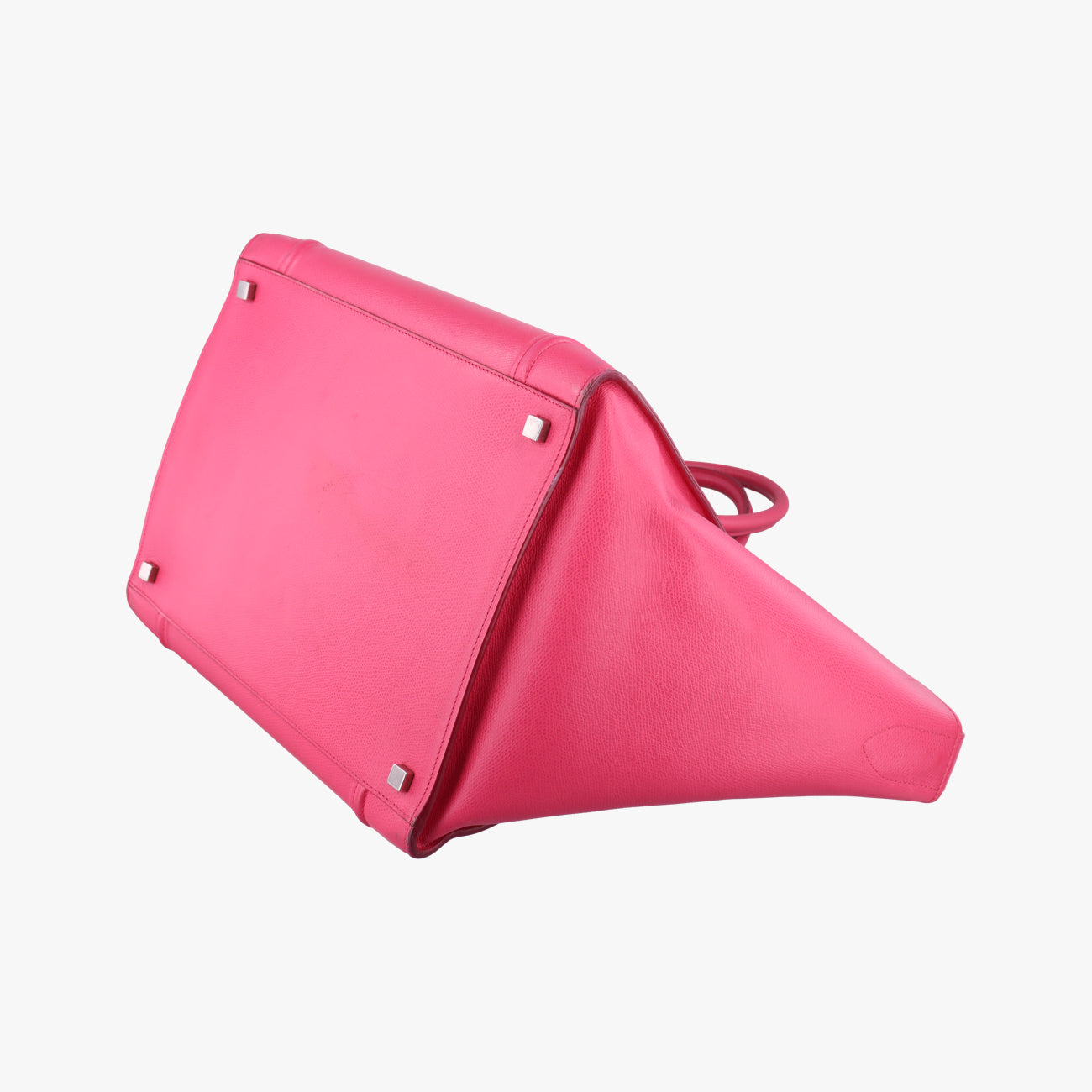 Luggage Small Square Phantom Rose Leather F-LA-0144ラゲージスモールスクエアファントム ローズ レッド レザー F-LA-0144