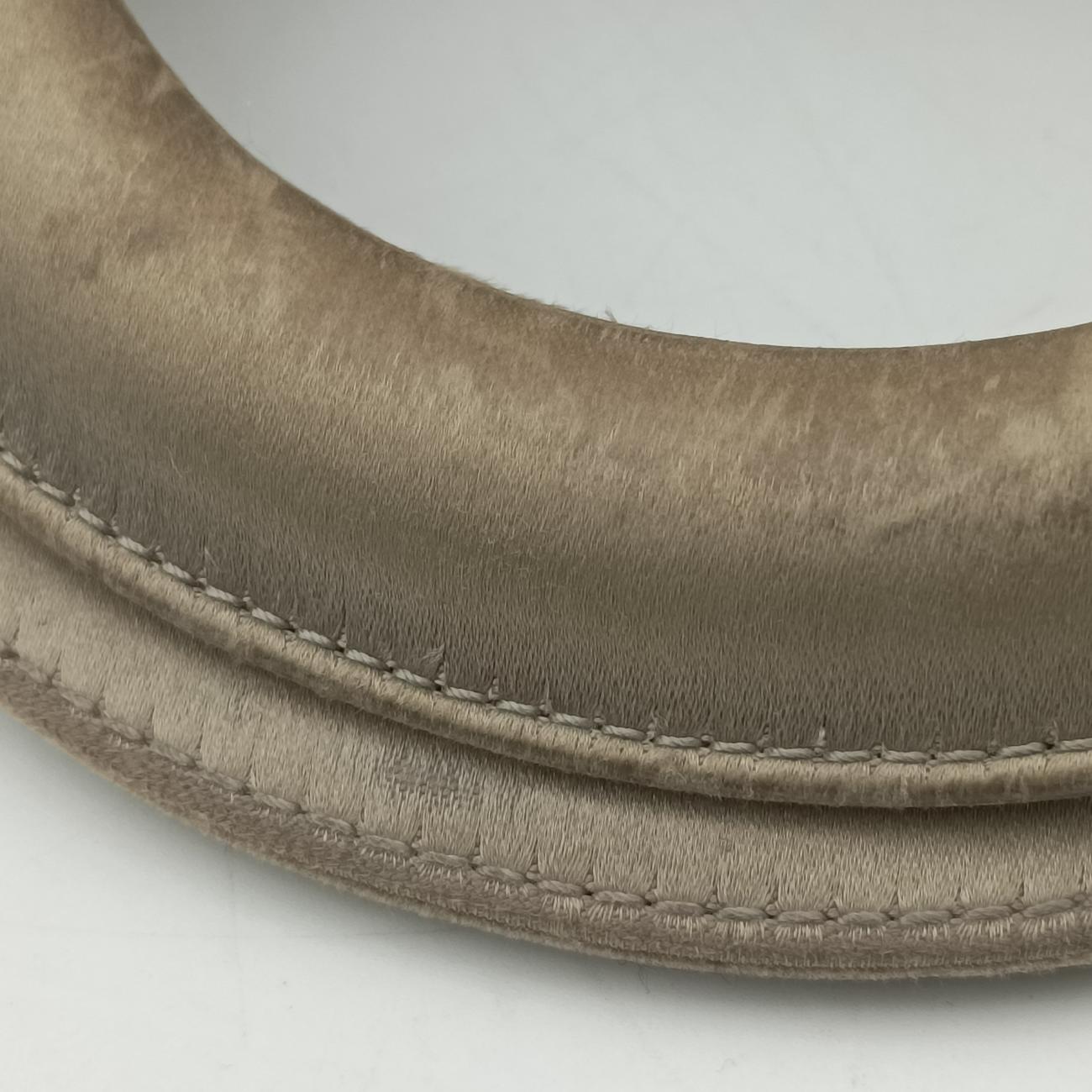 Satin Crystal Cannage Mini Lady Dior Grey satin 02-MA-1118サテンクリスタル カナージュ ミニ レディ ディオール グレー サテン 02-MA-1118