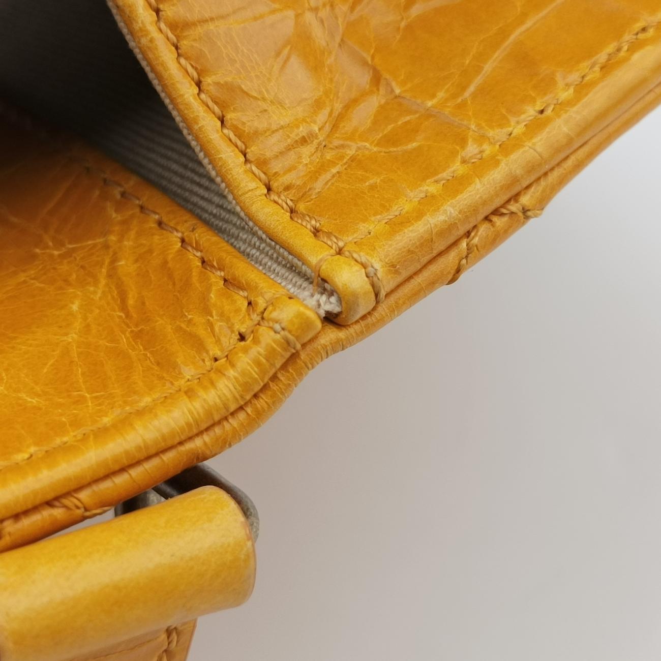 2.55 Rita Matelasse Yellow Leather A66815 157556352.55マトラッセ イエロー レザー A66815 15755635