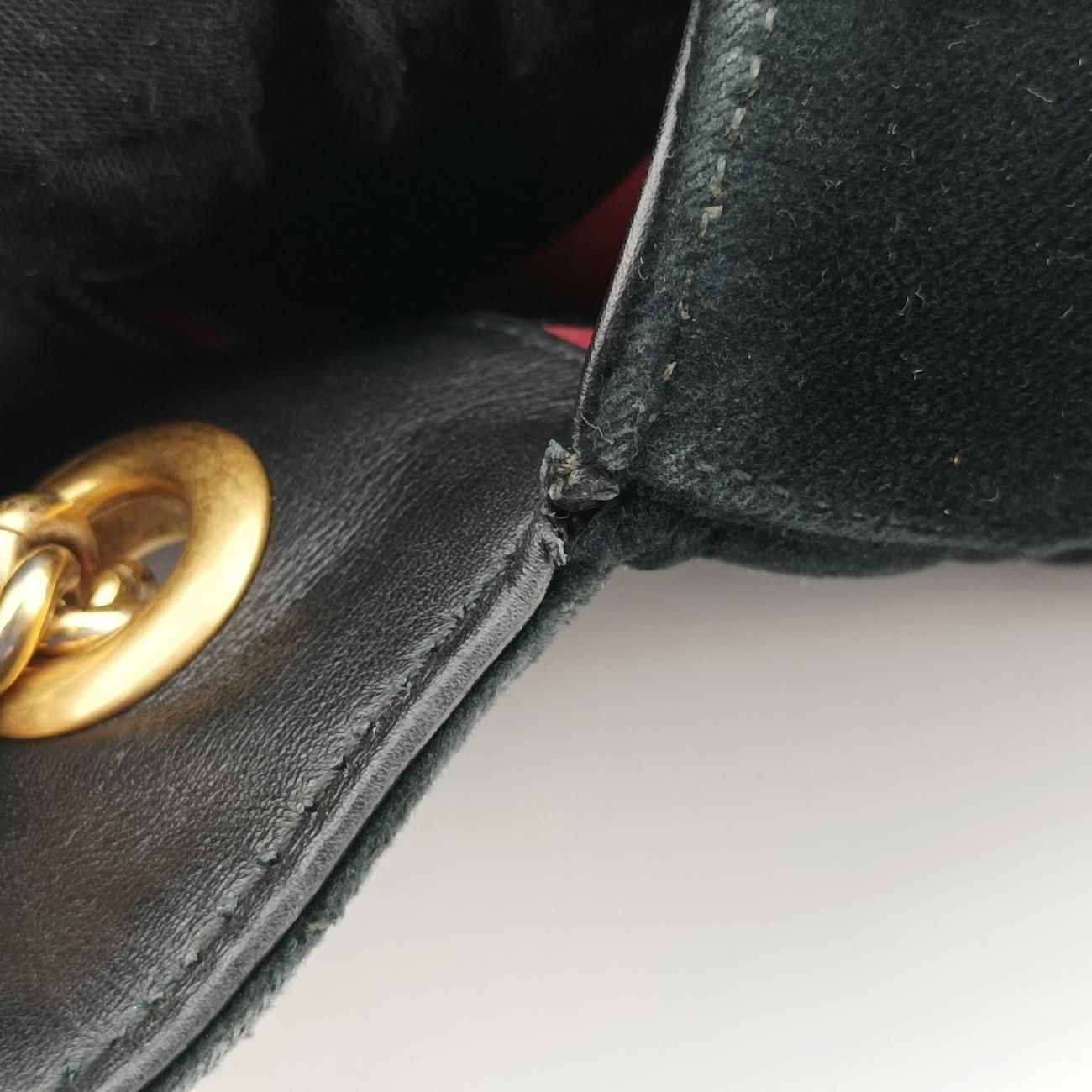 GG Marmont Black×multicolor velour 443496 E022580653GGマーモント ブラック×マルチカラー ベルベット 443496 E022580653