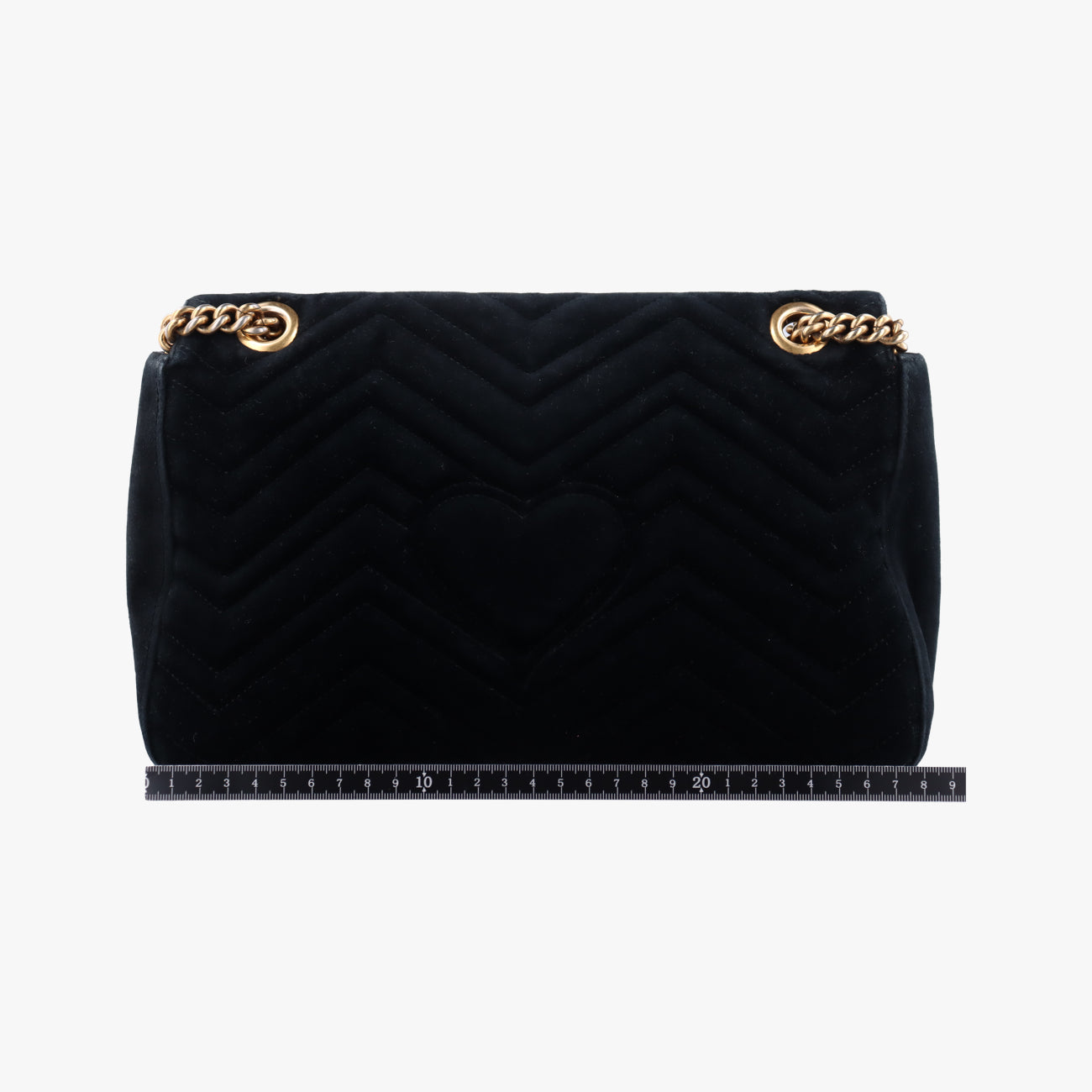 GG Marmont Black×multicolor velour 443496 E022580653GGマーモント ブラック×マルチカラー ベルベット 443496 E022580653