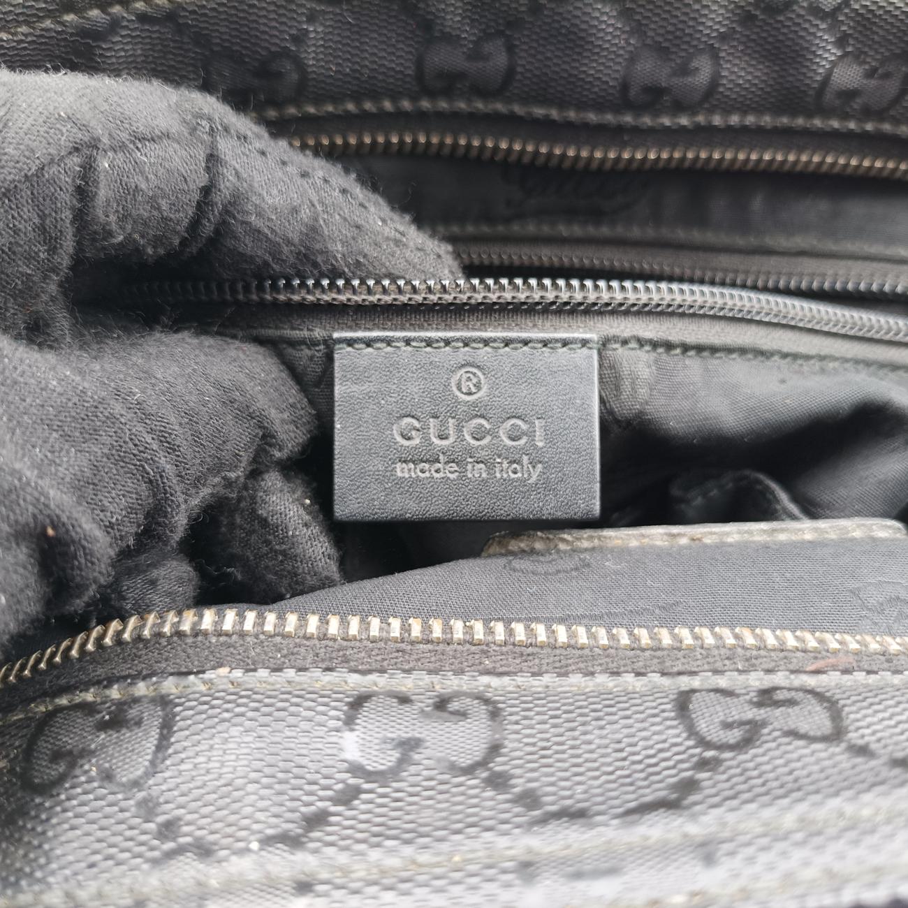 GG Imprime Web Black PVC coated canvas 269379 H010476830GGプリントウェブ ブラック PVCコーティングキャンバス 269379 H010476830