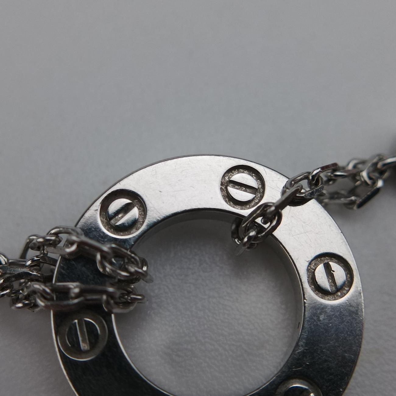 Love Circle DIAMONDS White Gold AU750 B6038100 SO7251ラブサークル ダイヤモンド ホワイトゴールド AU750 B6038100 SO7251