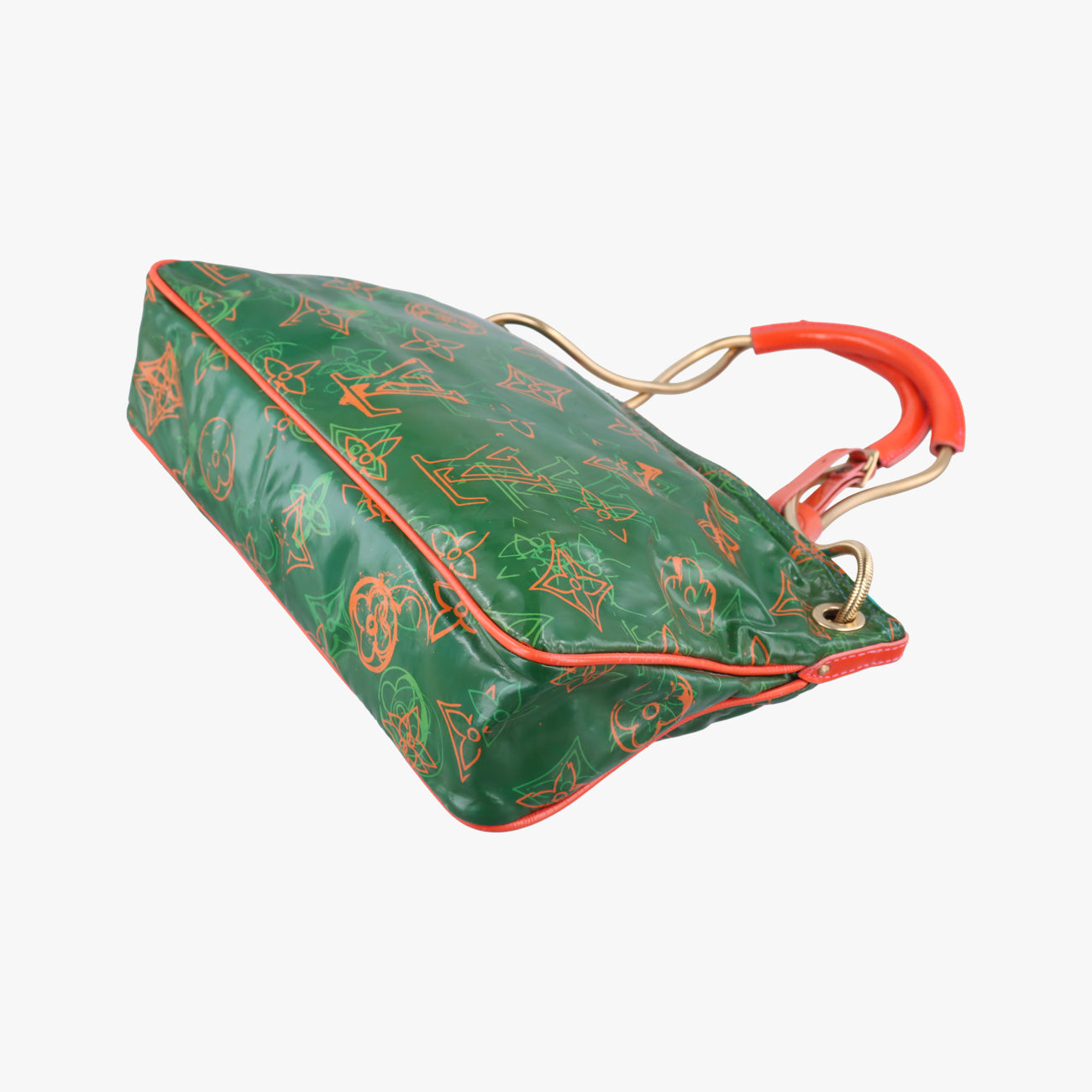 Monogram Bonbon Green×Orange Vernis M95748 TH0078モノグラム ボンボン グリーン×オレンジ ヴェルニ M95748 TH0078