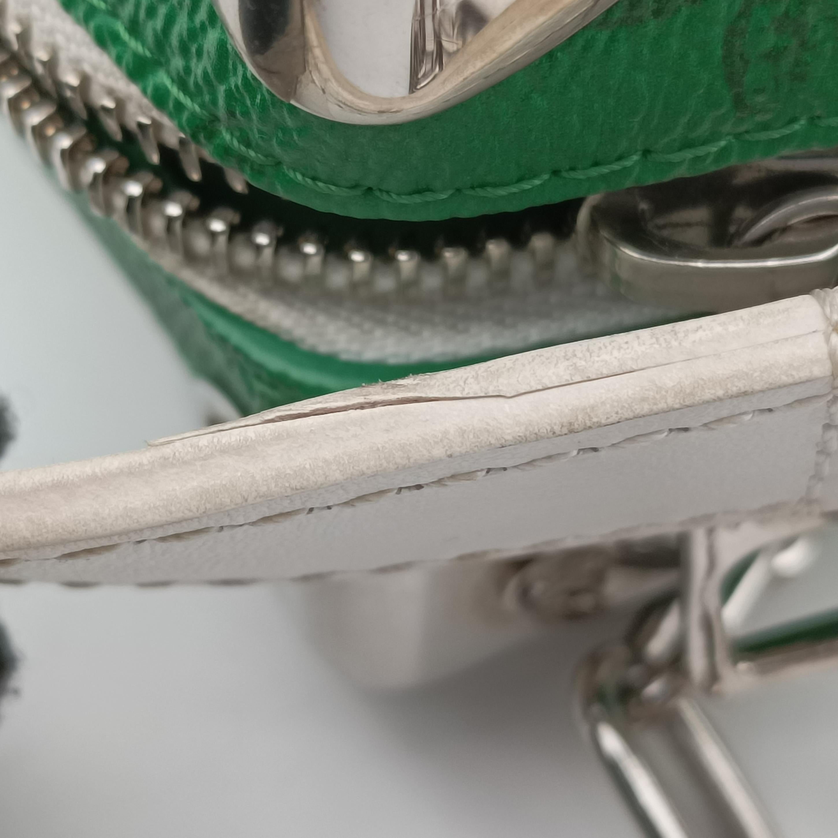 Mini Soft Trunk Green×White Monogram canvas M80816 IC Chipニ ソフトトランク グリーン×ホワイト モノグラムキャンバス M80816 ICチップ