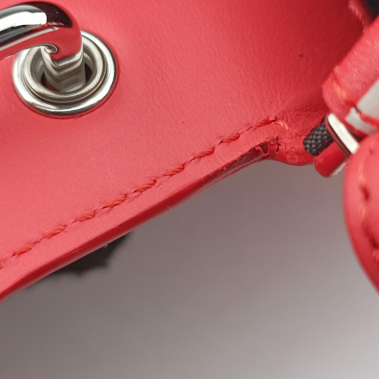 BAGUETTE Red×white Leather 7AS142 7AS142-AMWI-229-0501バゲット レッド×ホワイト レザー 7AS142 7AS142-AMWI-229-0501