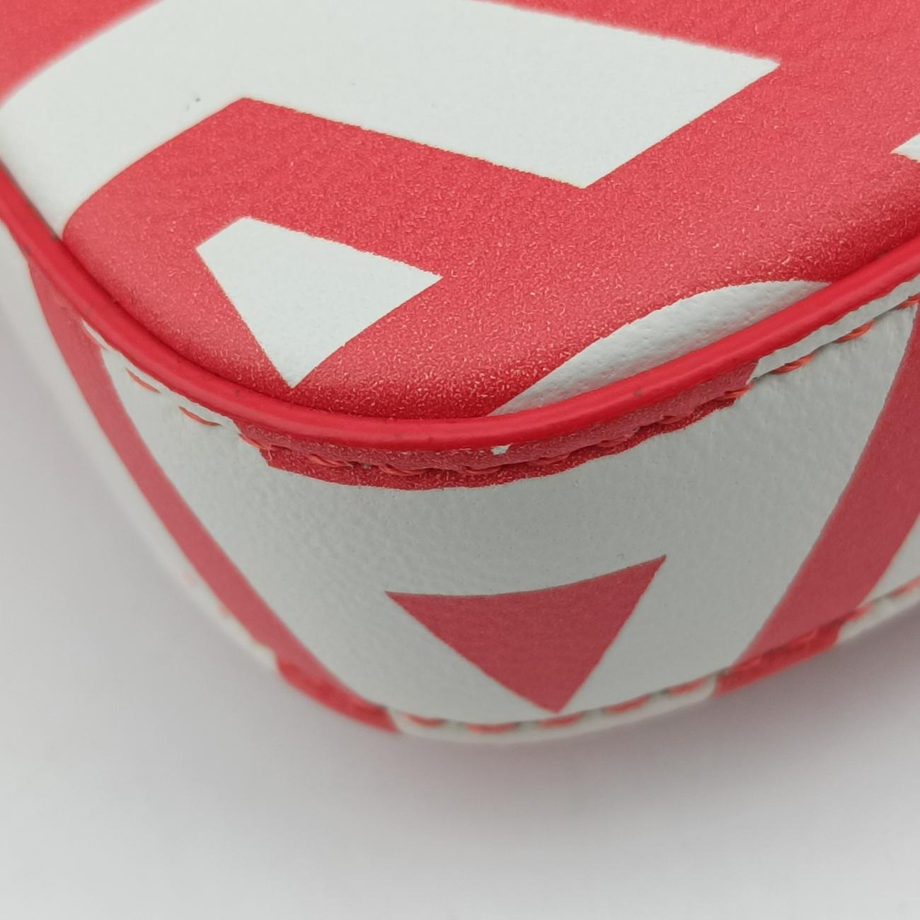 BAGUETTE Red×white Leather 7AS142 7AS142-AMWI-229-0501バゲット レッド×ホワイト レザー 7AS142 7AS142-AMWI-229-0501