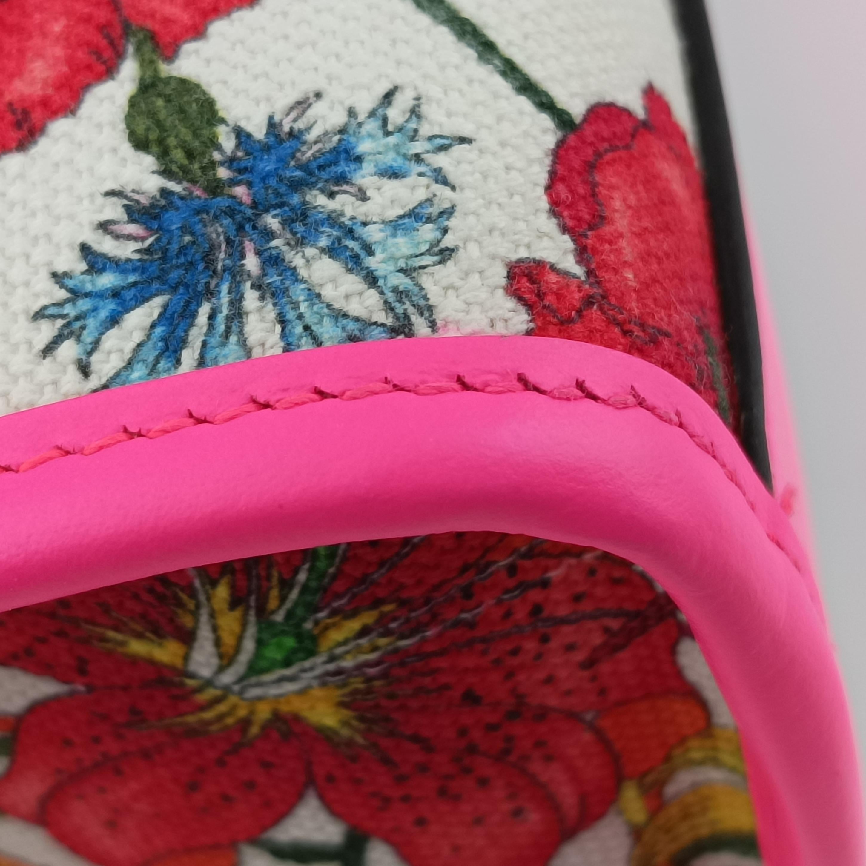 Flora Multicolour Canvas 550141 H027617445フローラプリント マルチカラー キャンバス 550141 H027617445