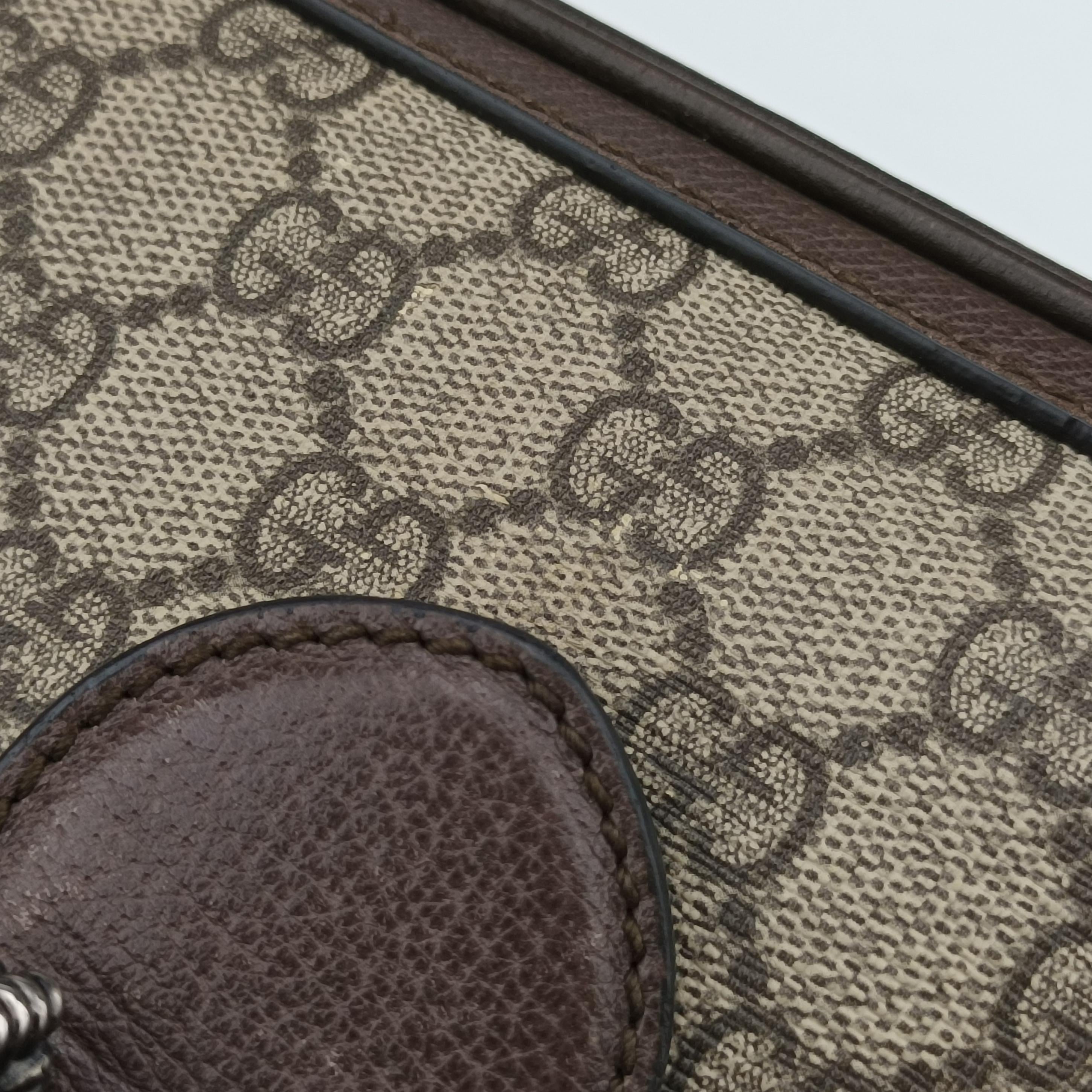 Dionysus beige×Brown PVC coated canvas 499622 B024033910ディオニュソス ベージュ×ブラウン PVCコーティングキャンバス 499622 B024033910