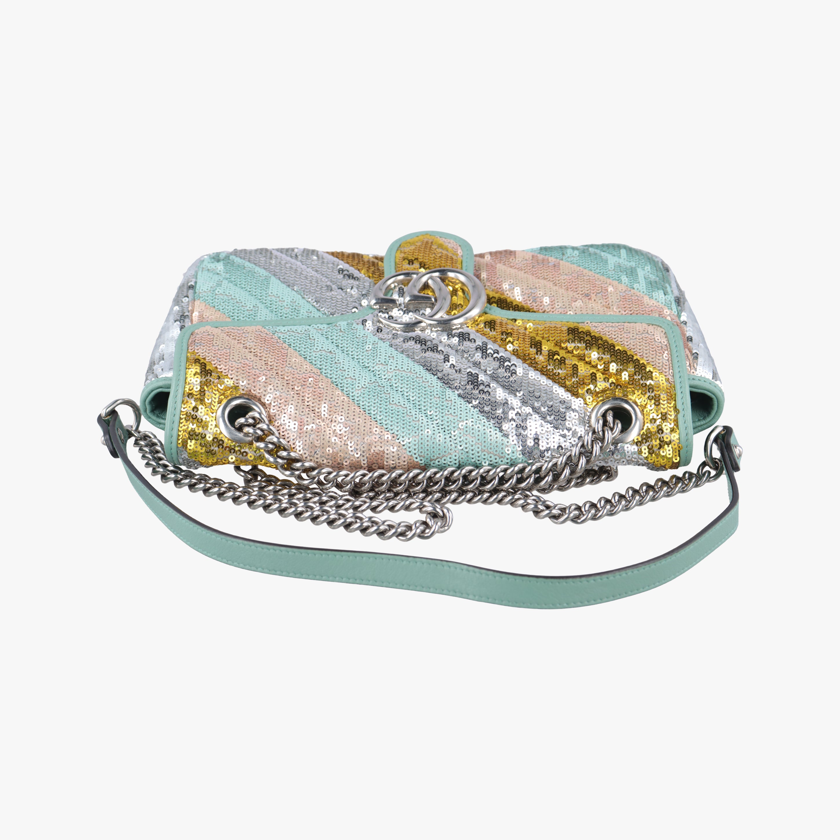 GG Marmont Multicolour Sequins 443497 D033916224GGマーモント マルチカラー スパンコール 443497 D033916224