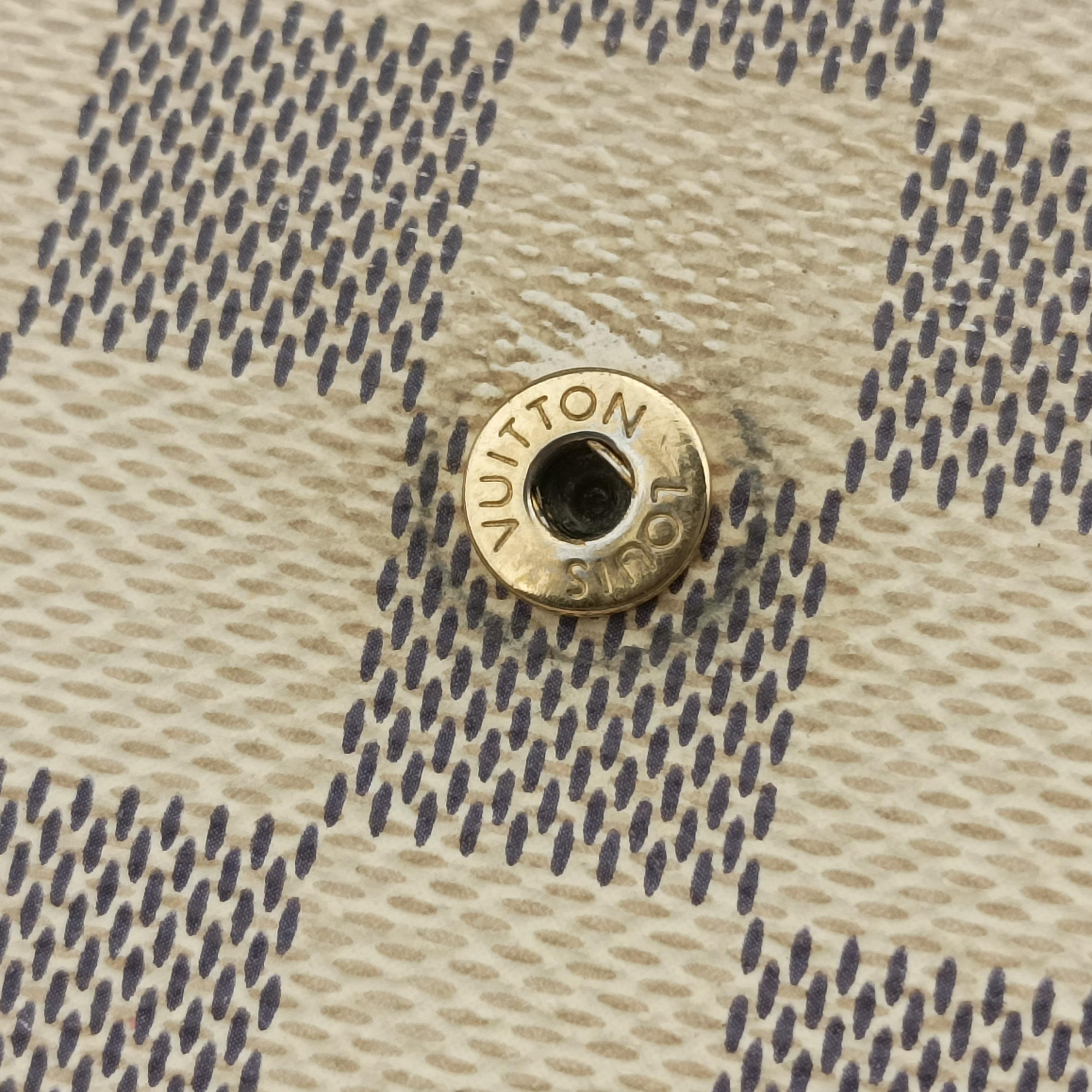 Pochette FéLICIE Azur Damier Canvas N63106 MI1117ポシェットフェリシー アズール ダミエキャンバス N63106 MI1117